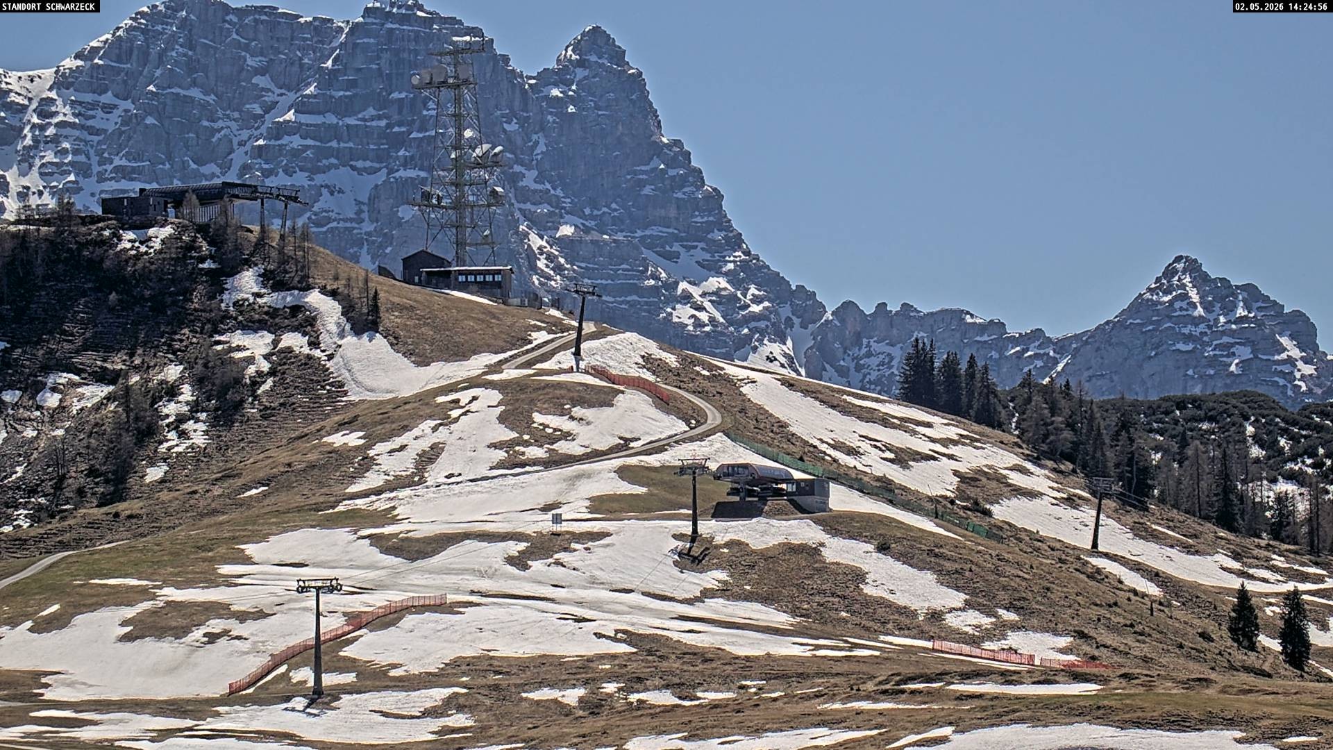 Archiv Foto Webcam Loferer Alm: Schönbühelblick