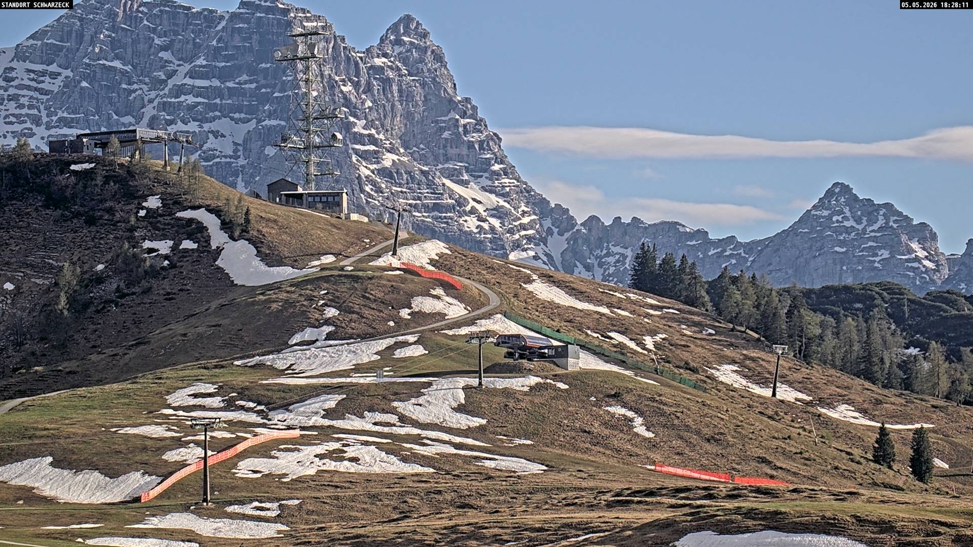 Archiv Foto Webcam Loferer Alm: Schönbühelblick