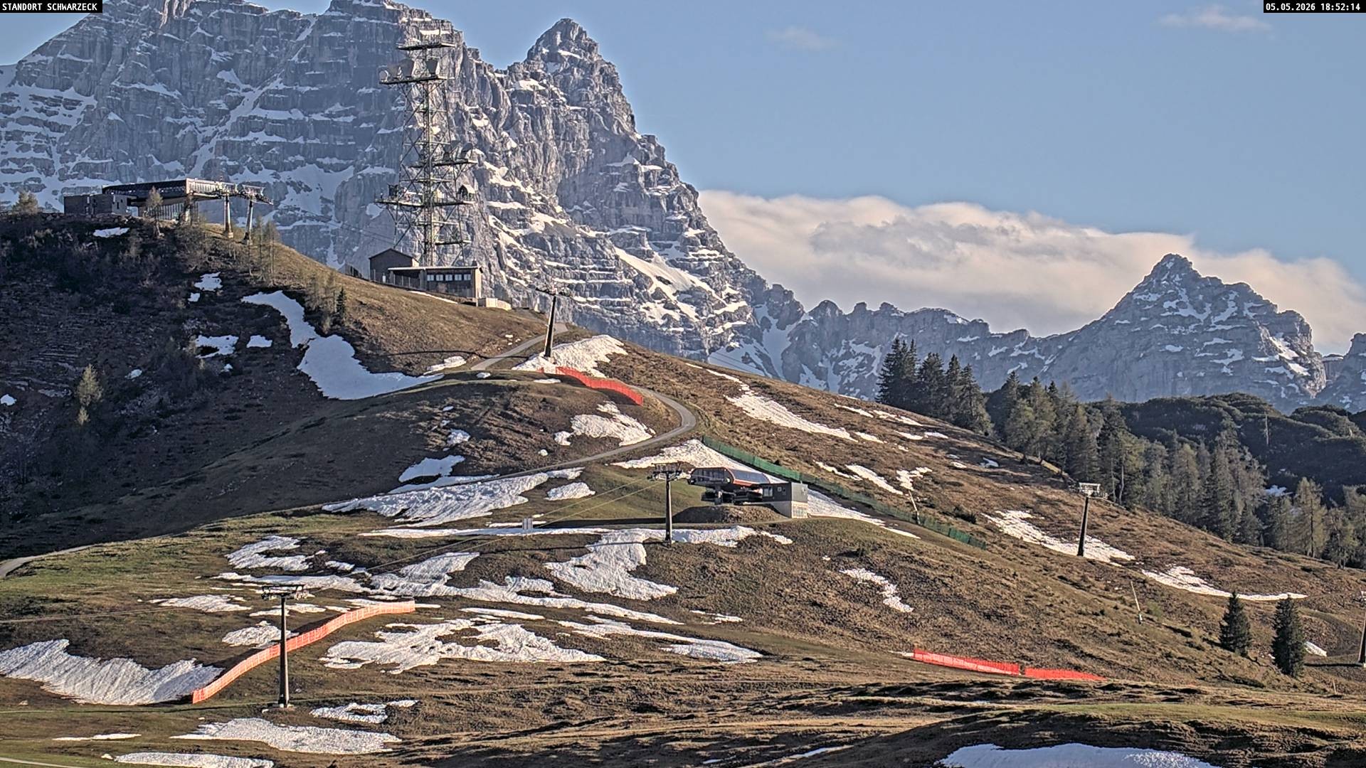 Archiv Foto Webcam Loferer Alm: Schönbühelblick