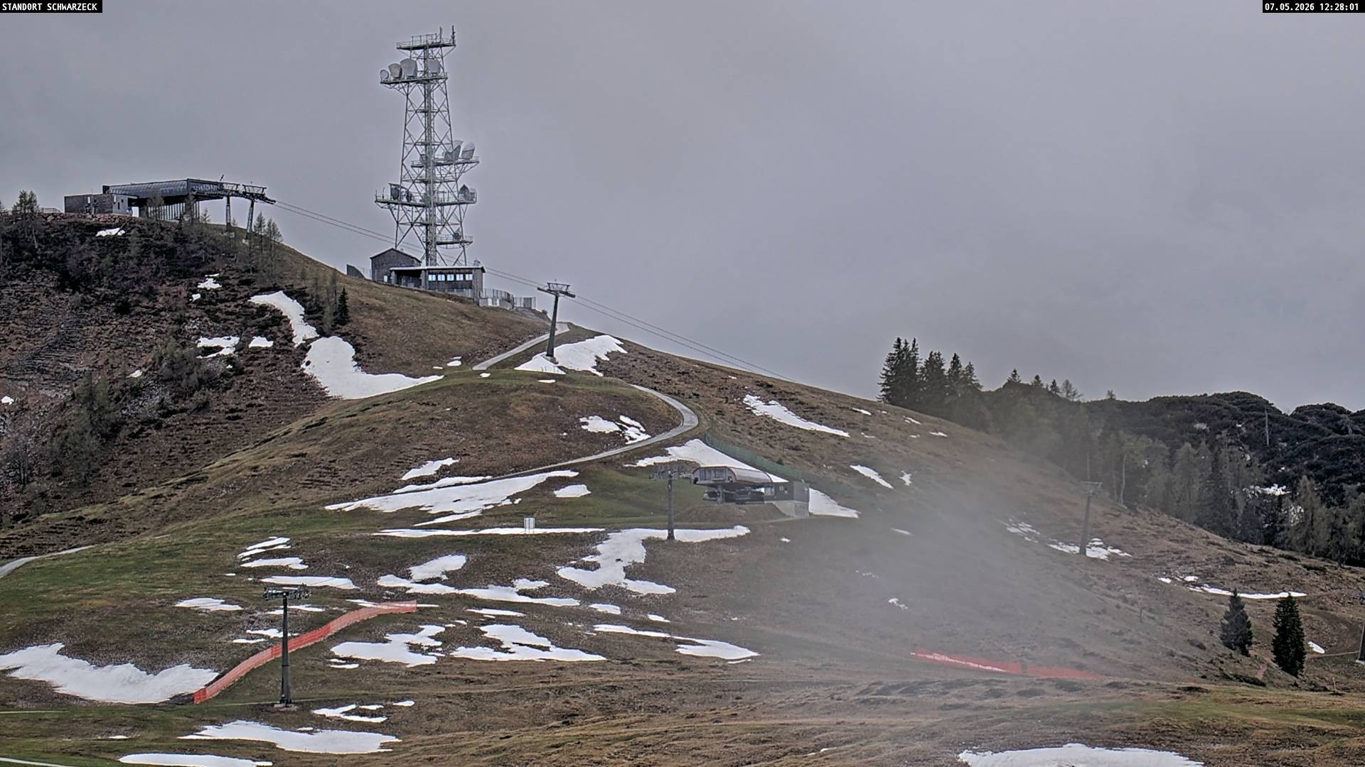 Archiv Foto Webcam Loferer Alm: Schönbühelblick