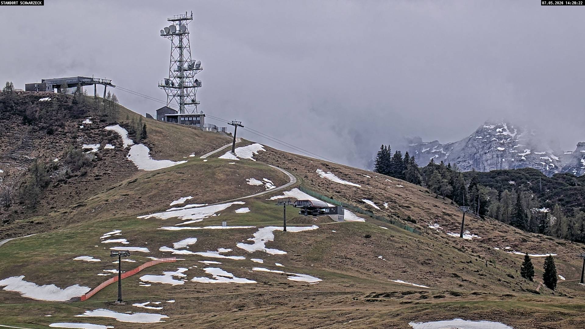 Archiv Foto Webcam Loferer Alm: Schönbühelblick