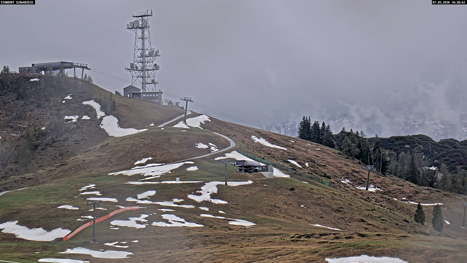 Archiv Foto Webcam Loferer Alm: Schönbühelblick