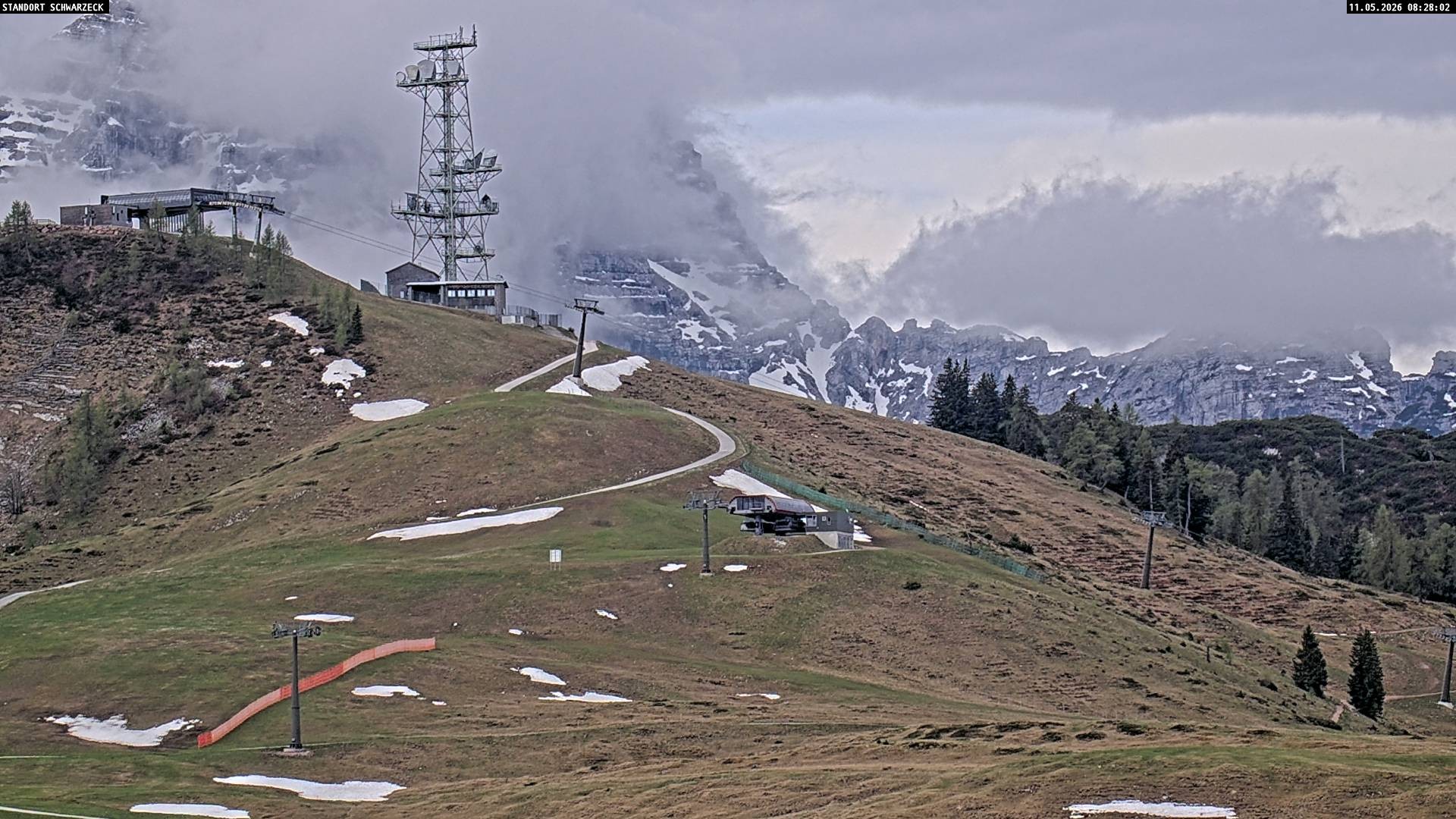 Archiv Foto Webcam Loferer Alm: Schönbühelblick