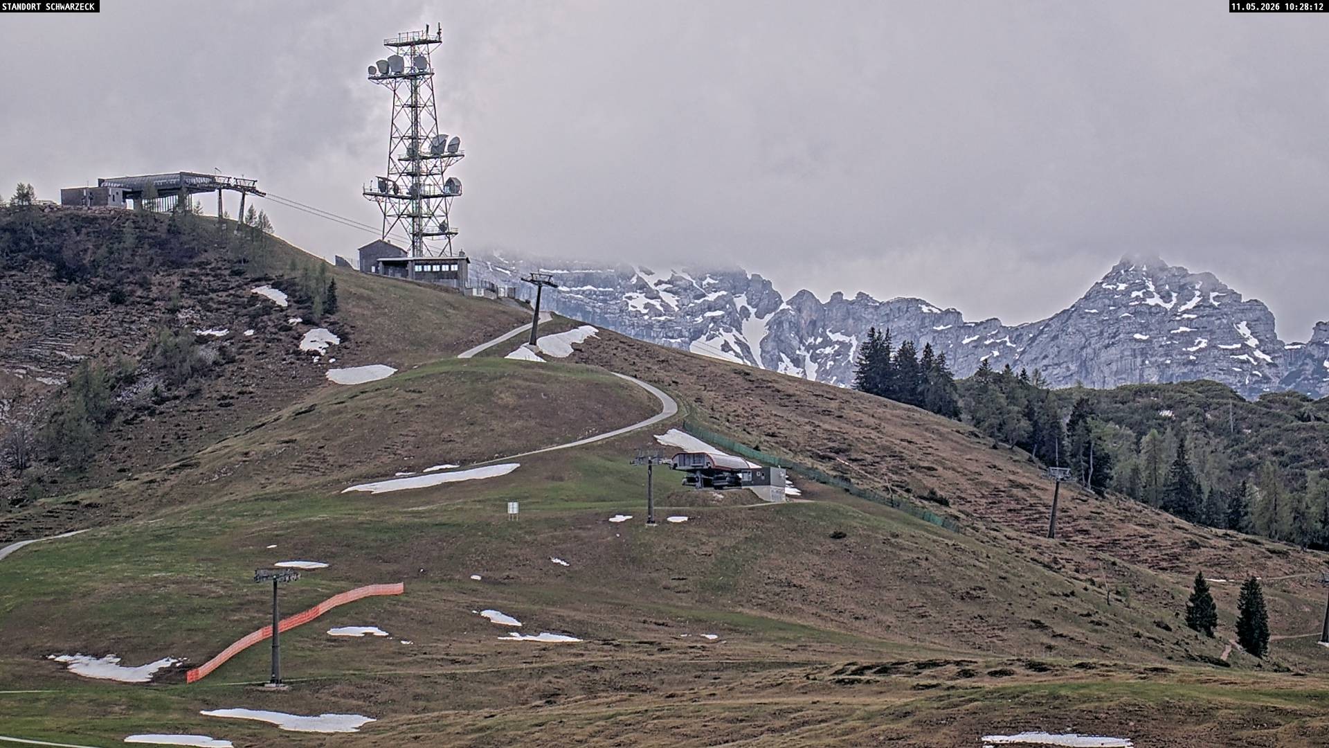 Archiv Foto Webcam Loferer Alm: Schönbühelblick
