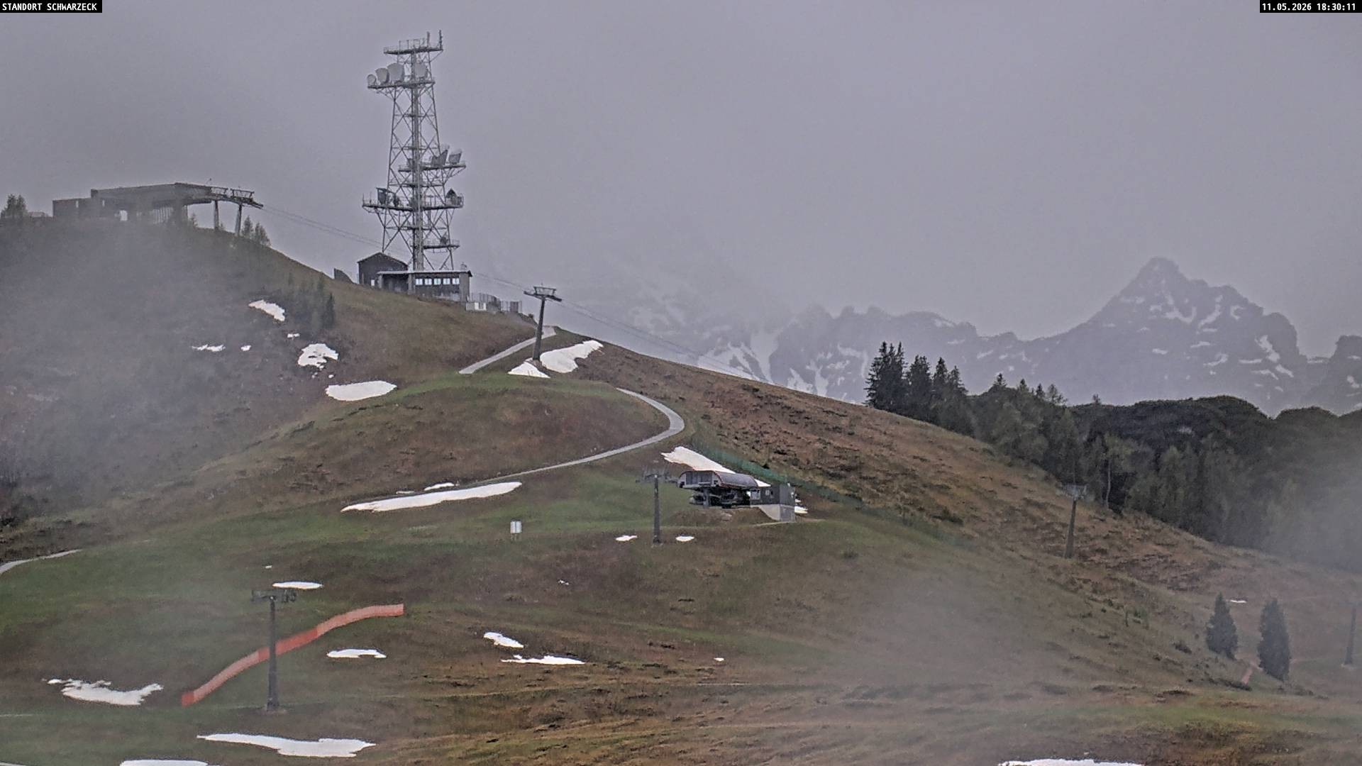 Archiv Foto Webcam Loferer Alm: Schönbühelblick