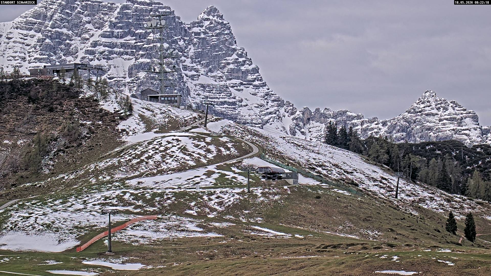 Archiv Foto Webcam Loferer Alm: Schönbühelblick