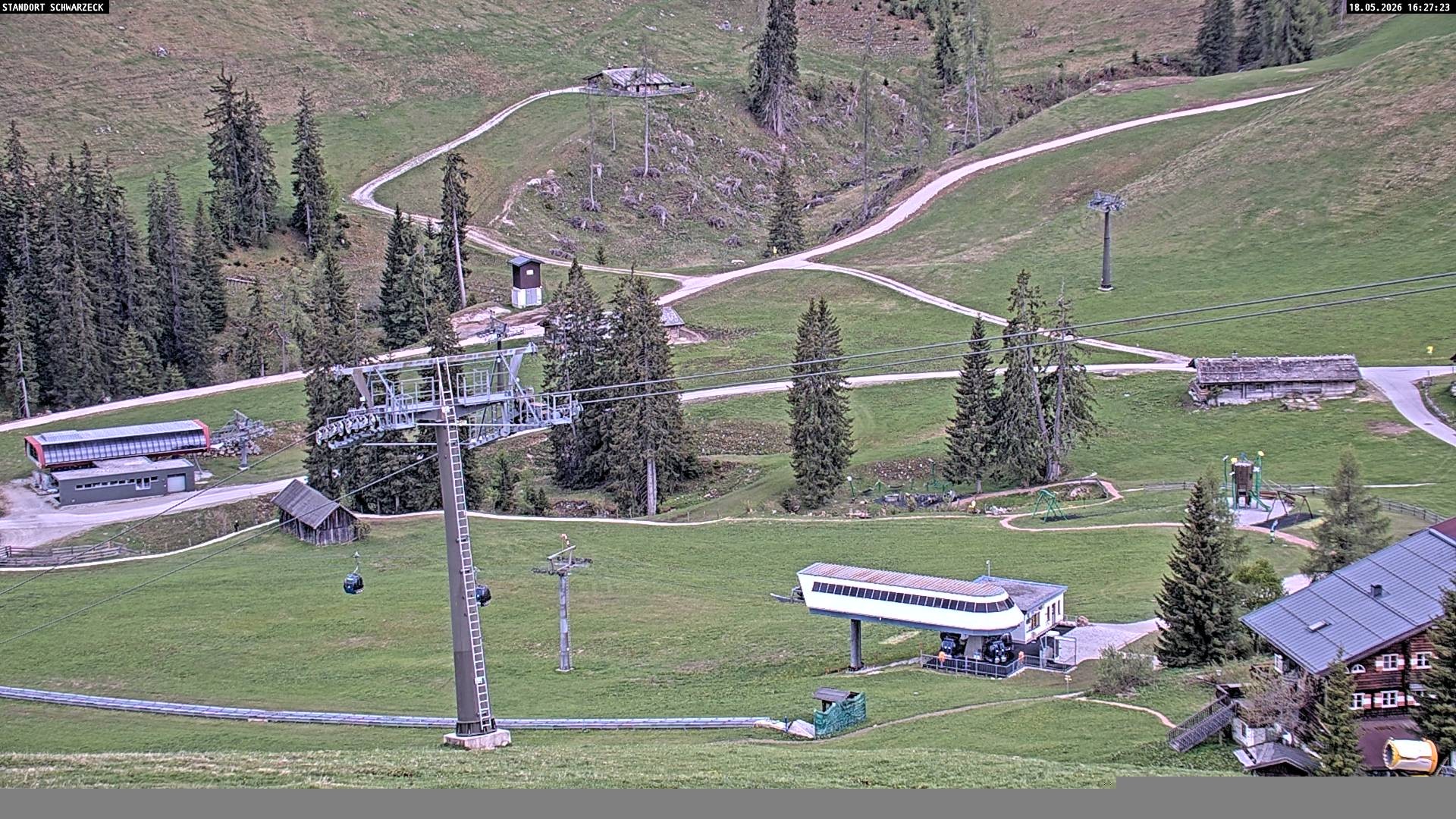 Archiv Foto Webcam Loferer Alm: Schönbühelblick
