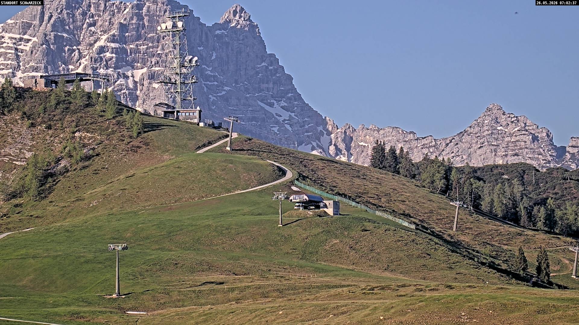 Archiv Foto Webcam Loferer Alm: Schönbühelblick