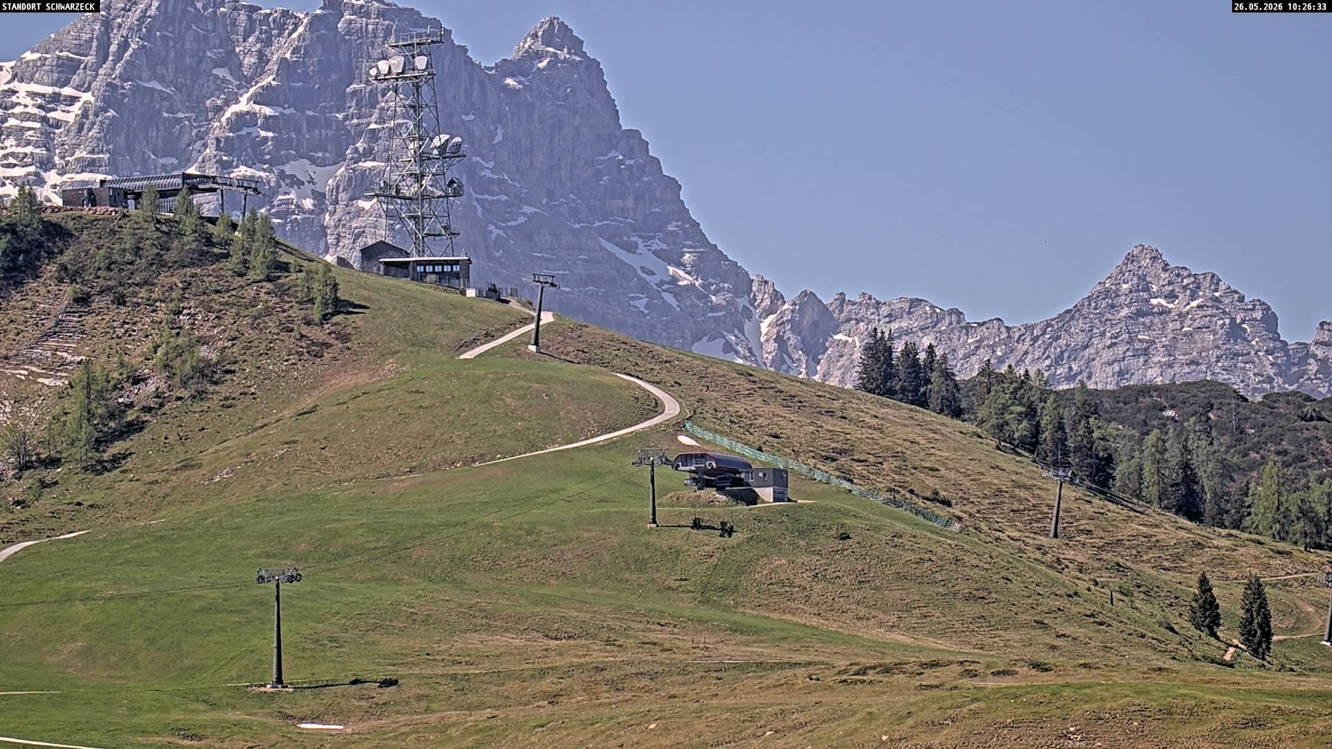 Archiv Foto Webcam Loferer Alm: Schönbühelblick
