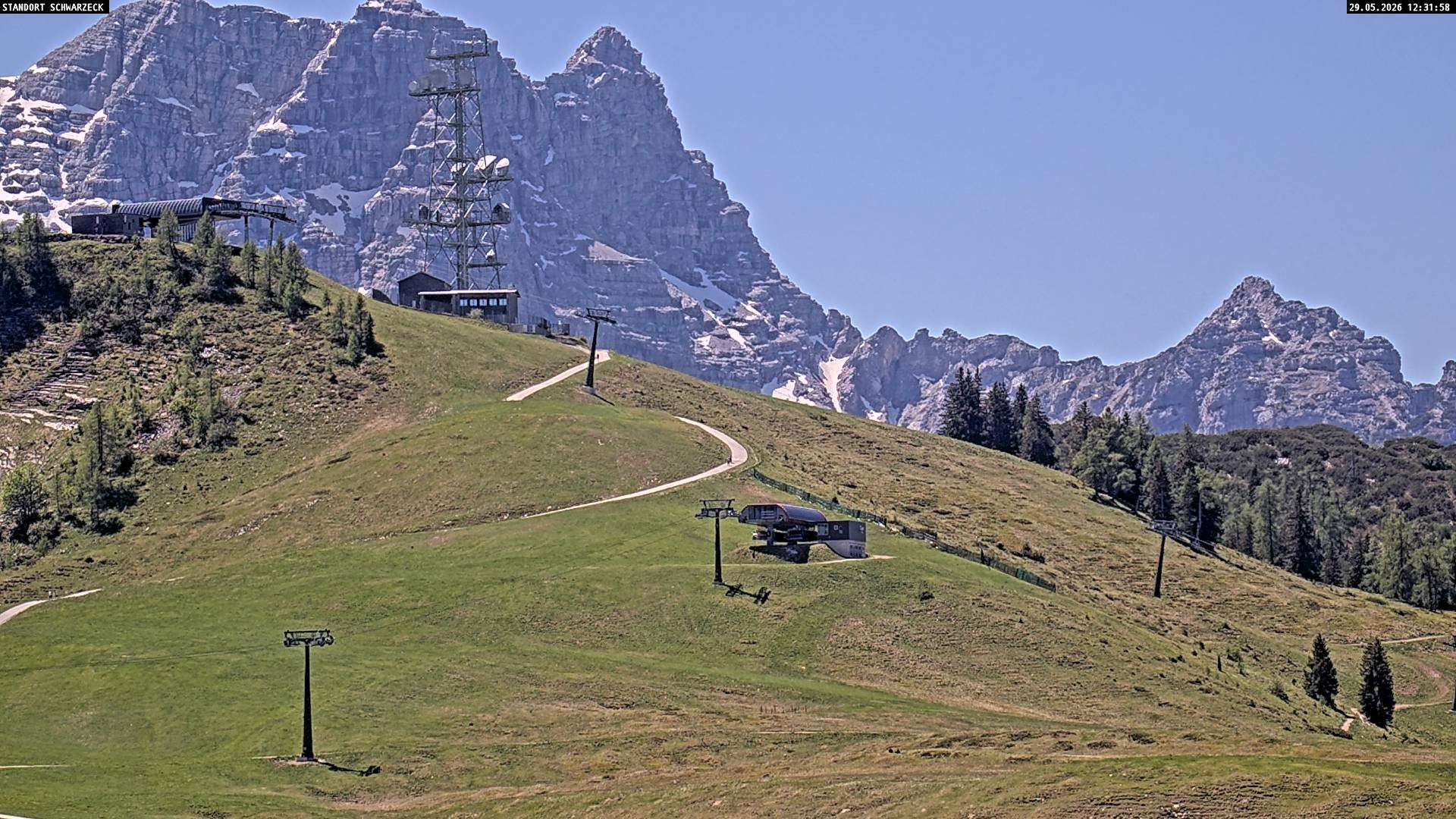 Archiv Foto Webcam Loferer Alm: Schönbühelblick