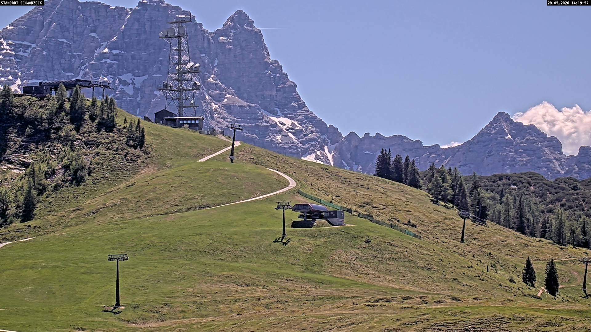 Archiv Foto Webcam Loferer Alm: Schönbühelblick