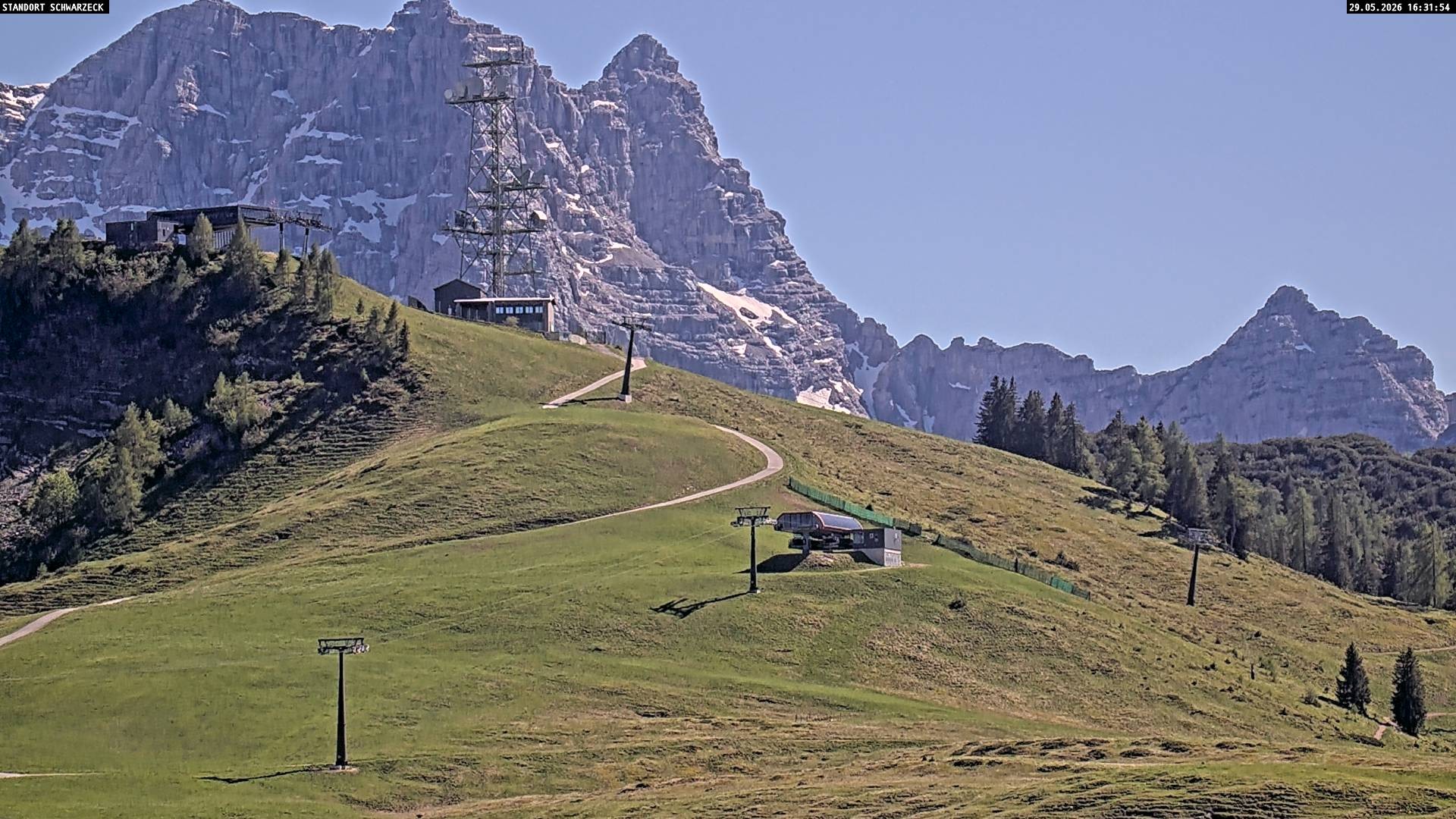 Archiv Foto Webcam Loferer Alm: Schönbühelblick