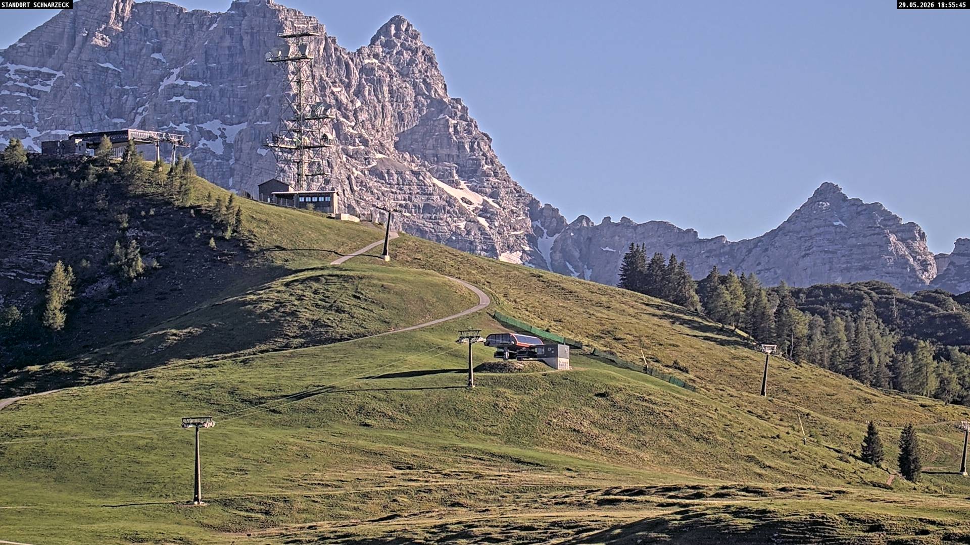 Archiv Foto Webcam Loferer Alm: Schönbühelblick