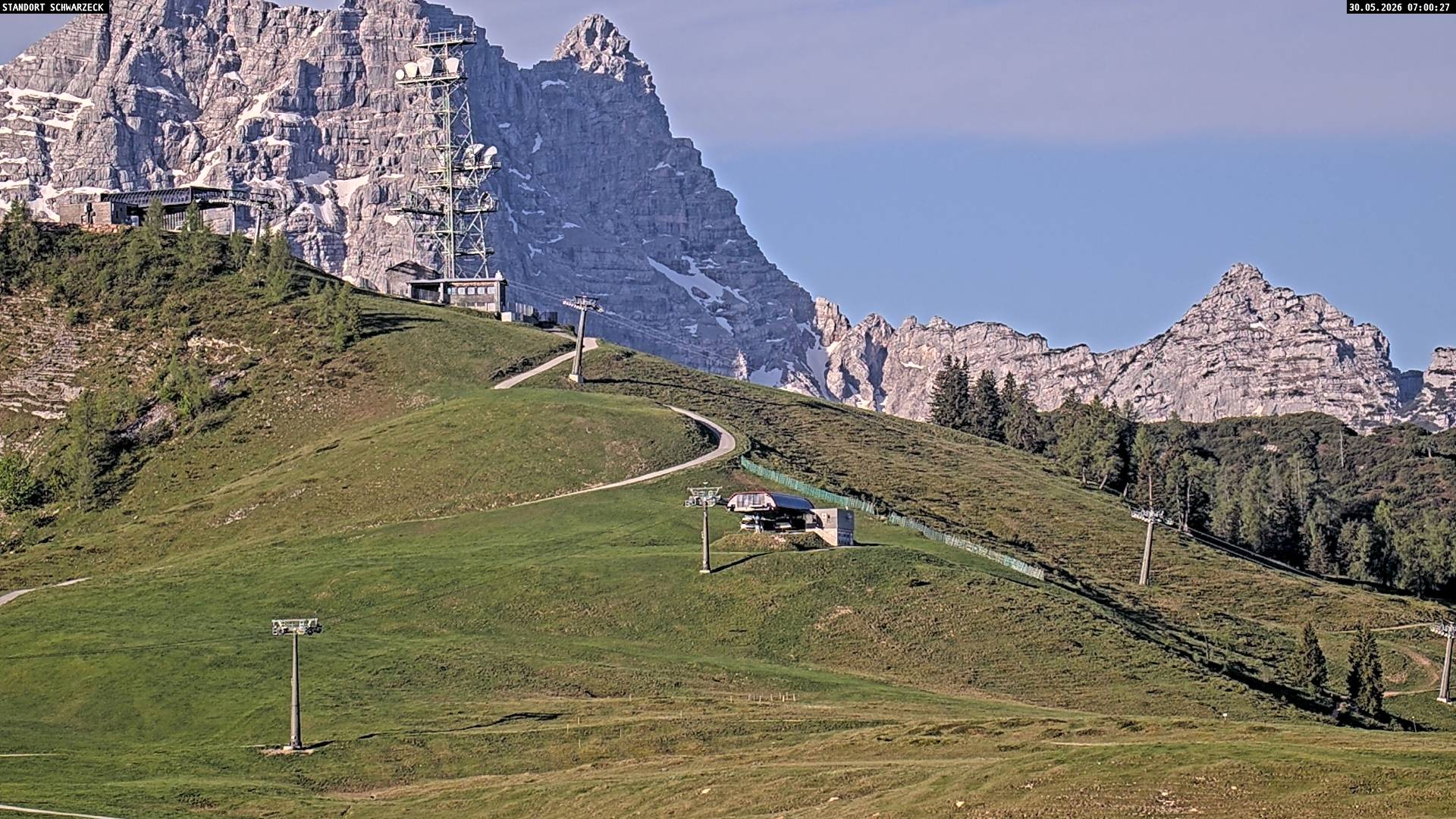 Archiv Foto Webcam Loferer Alm: Schönbühelblick