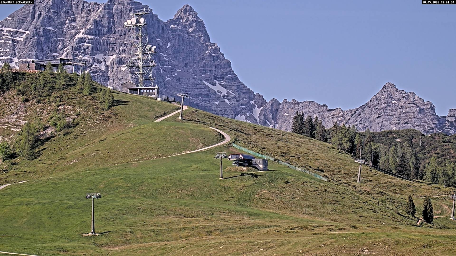 Archiv Foto Webcam Loferer Alm: Schönbühelblick