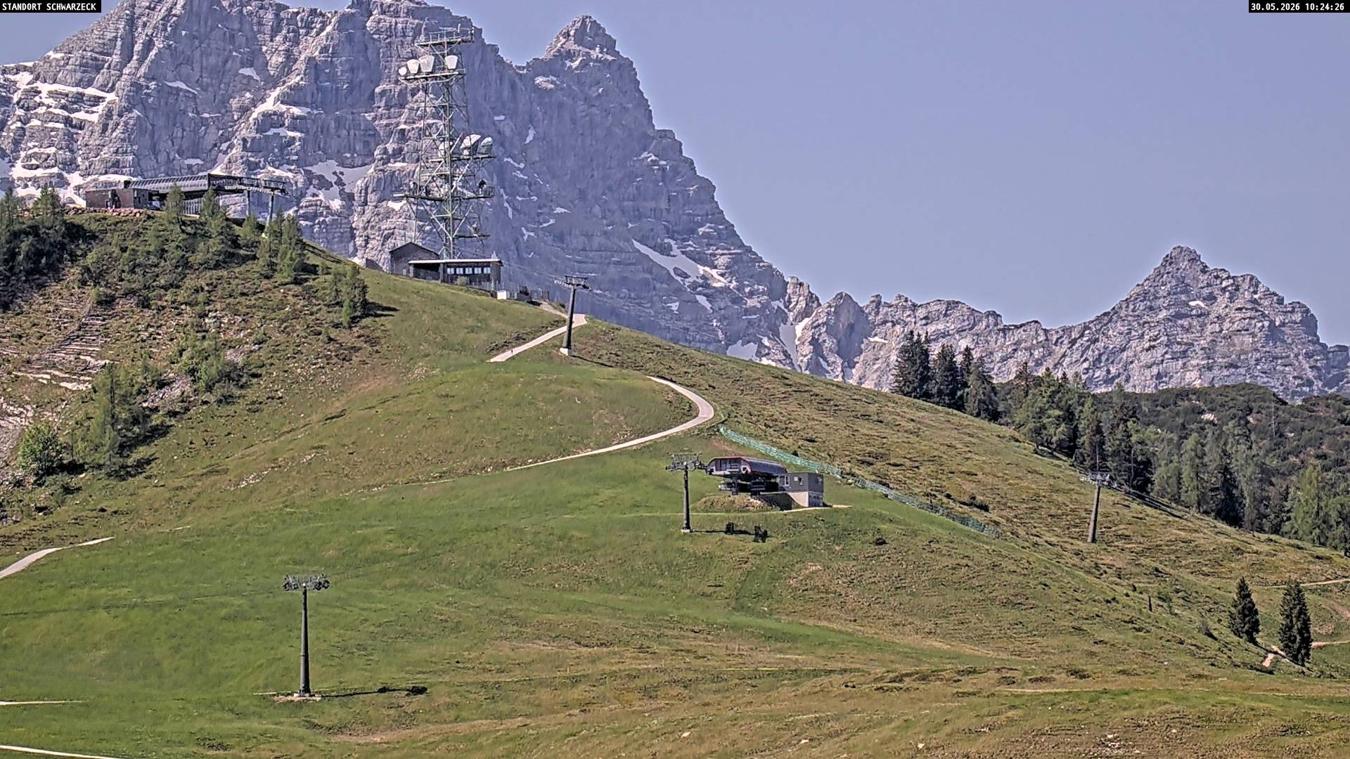 Archiv Foto Webcam Loferer Alm: Schönbühelblick