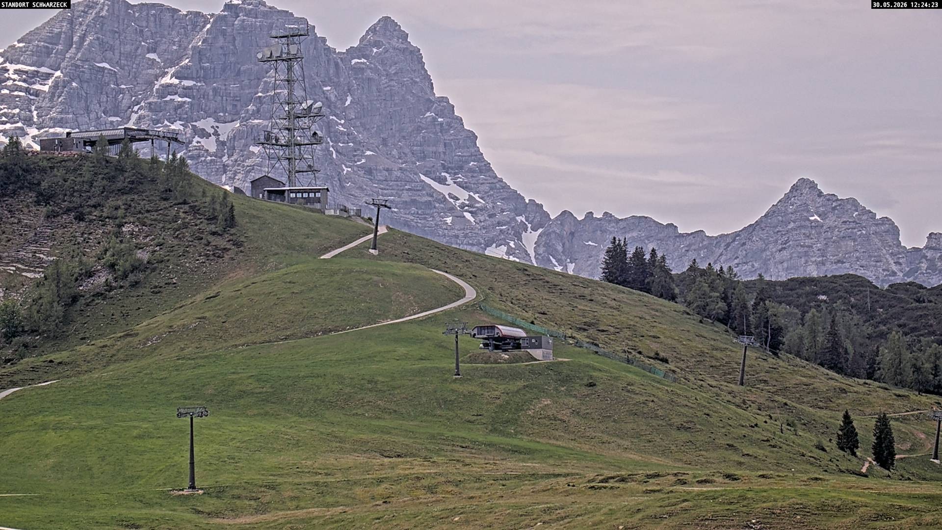 Archiv Foto Webcam Loferer Alm: Schönbühelblick