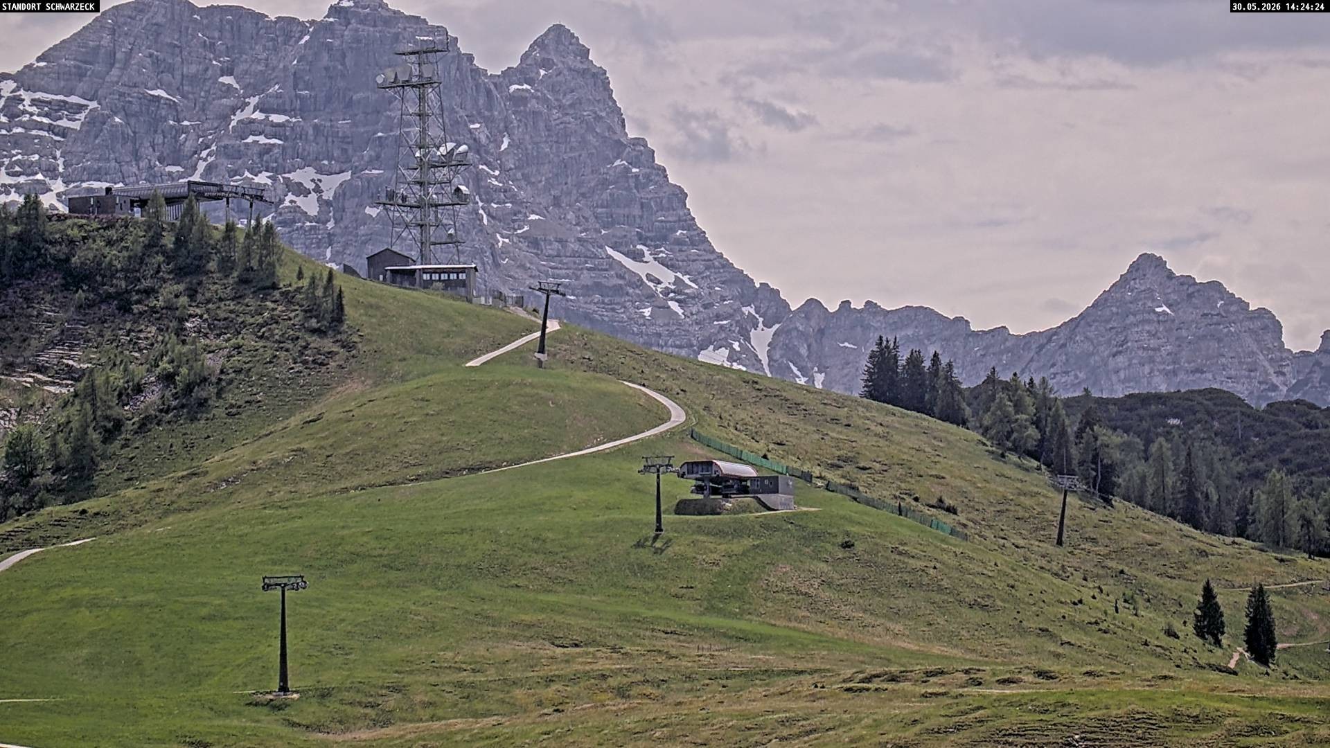 Archiv Foto Webcam Loferer Alm: Schönbühelblick