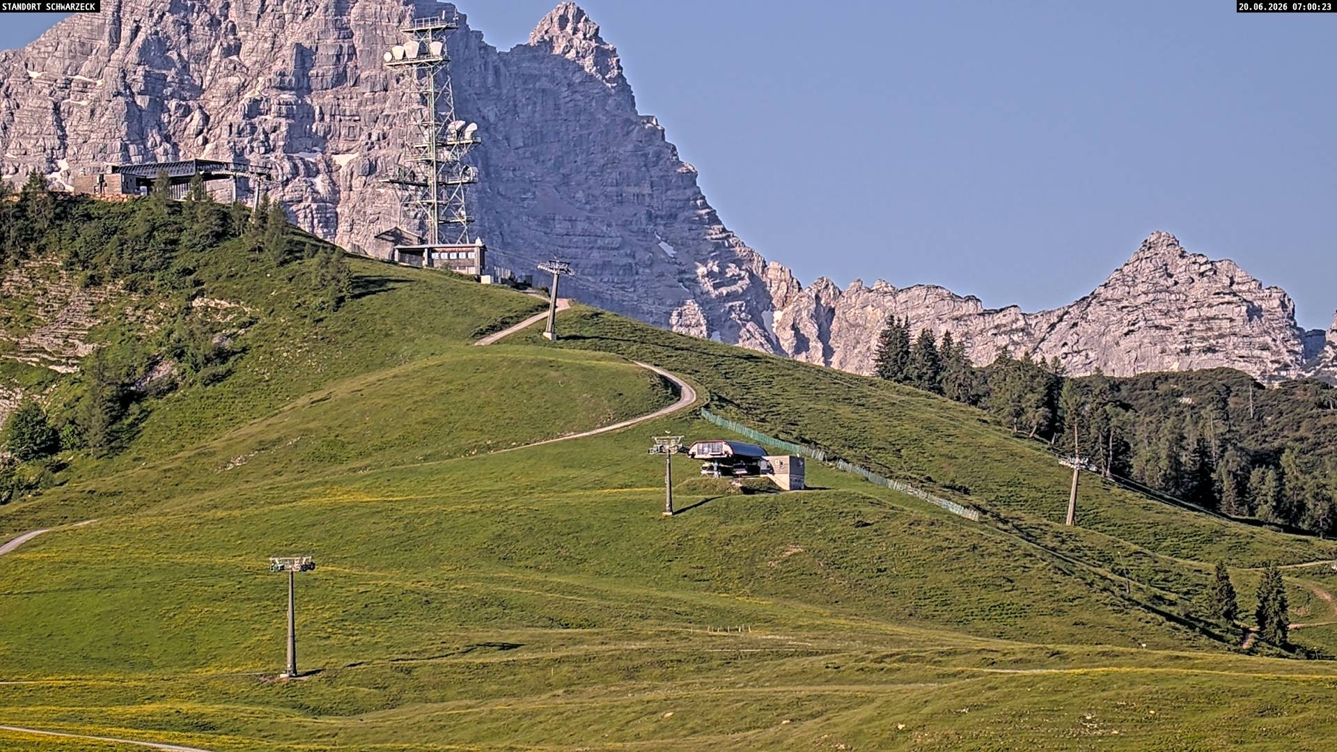 Archiv Foto Webcam Loferer Alm: Schönbühelblick