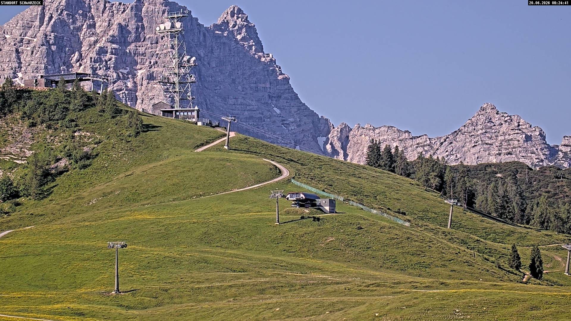 Archiv Foto Webcam Loferer Alm: Schönbühelblick