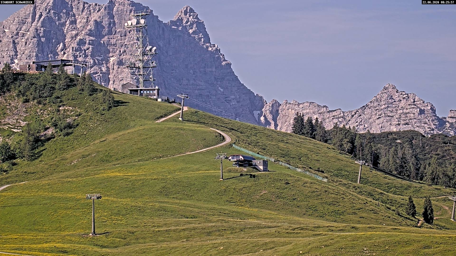 Archiv Foto Webcam Loferer Alm: Schönbühelblick