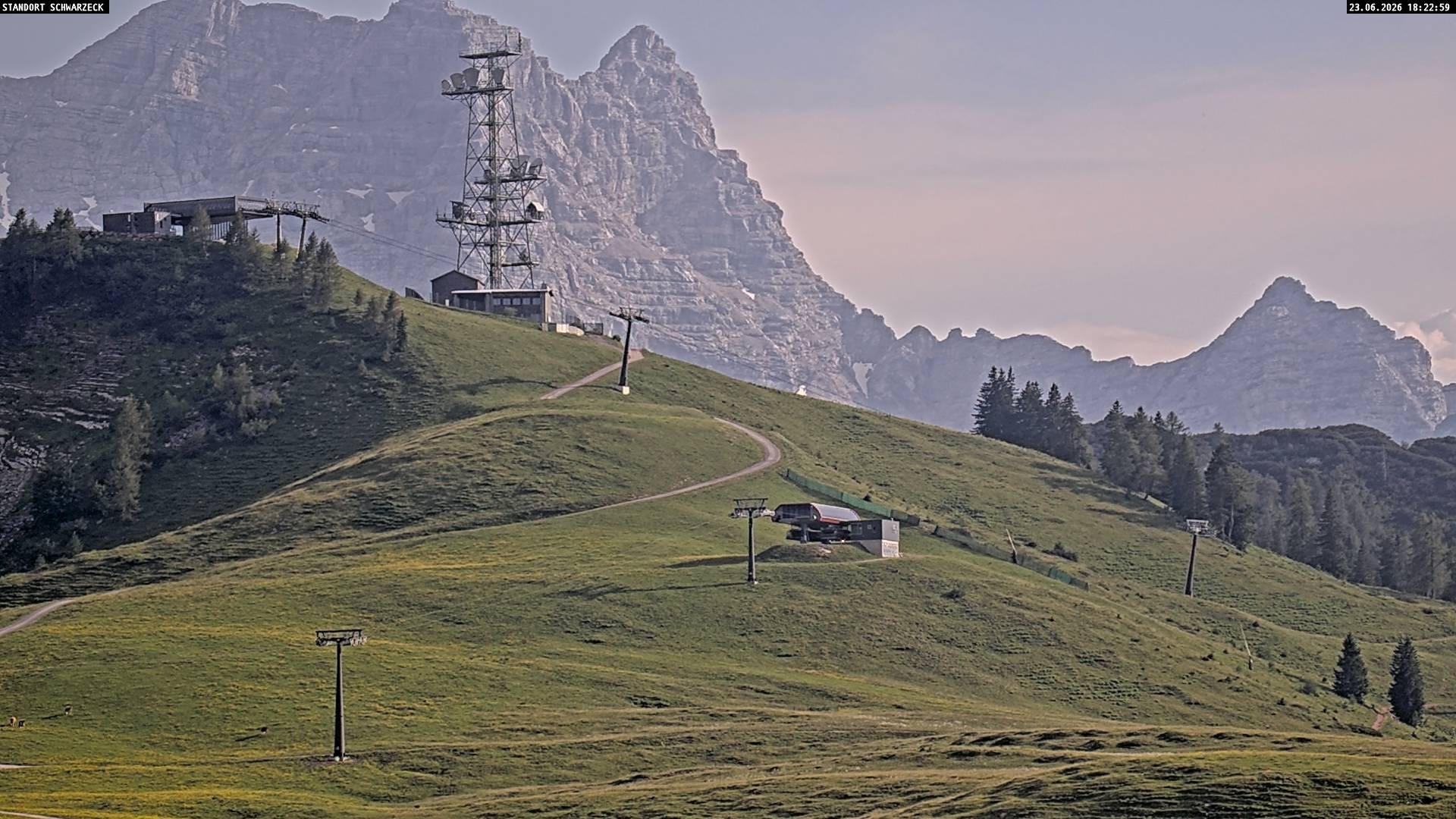 Archiv Foto Webcam Loferer Alm: Schönbühelblick