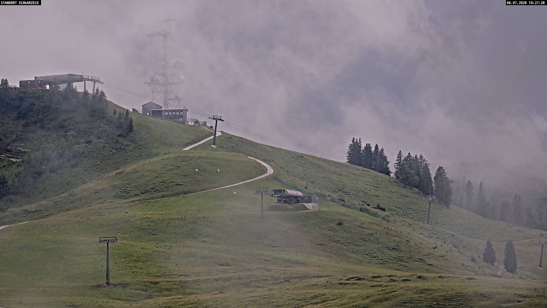 Archiv Foto Webcam Loferer Alm: Schönbühelblick