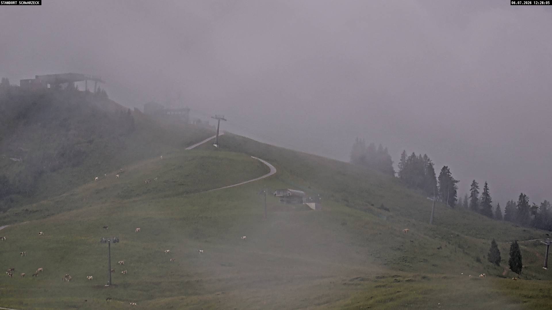 Archiv Foto Webcam Loferer Alm: Schönbühelblick