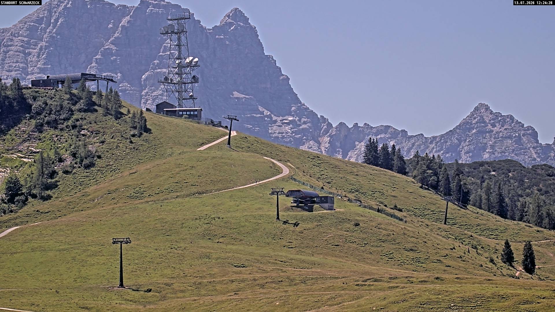 Archiv Foto Webcam Loferer Alm: Schönbühelblick