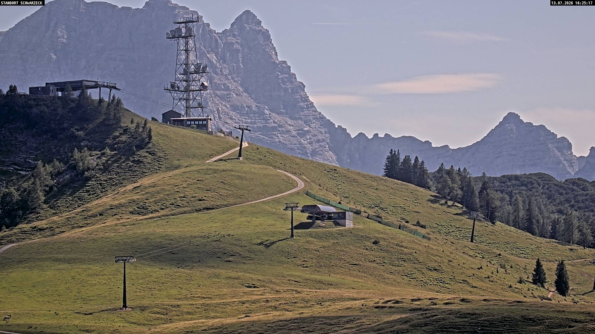 Archiv Foto Webcam Loferer Alm: Schönbühelblick