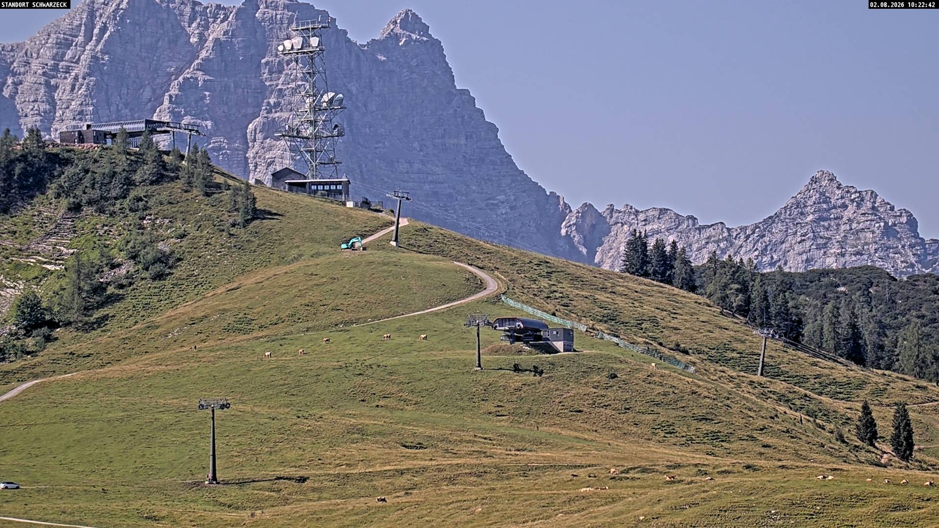 Archiv Foto Webcam Loferer Alm: Schönbühelblick