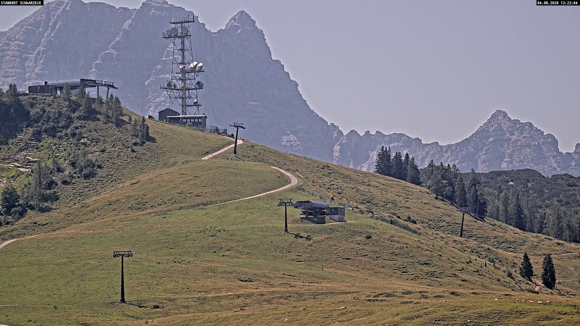 Archiv Foto Webcam Loferer Alm: Schönbühelblick