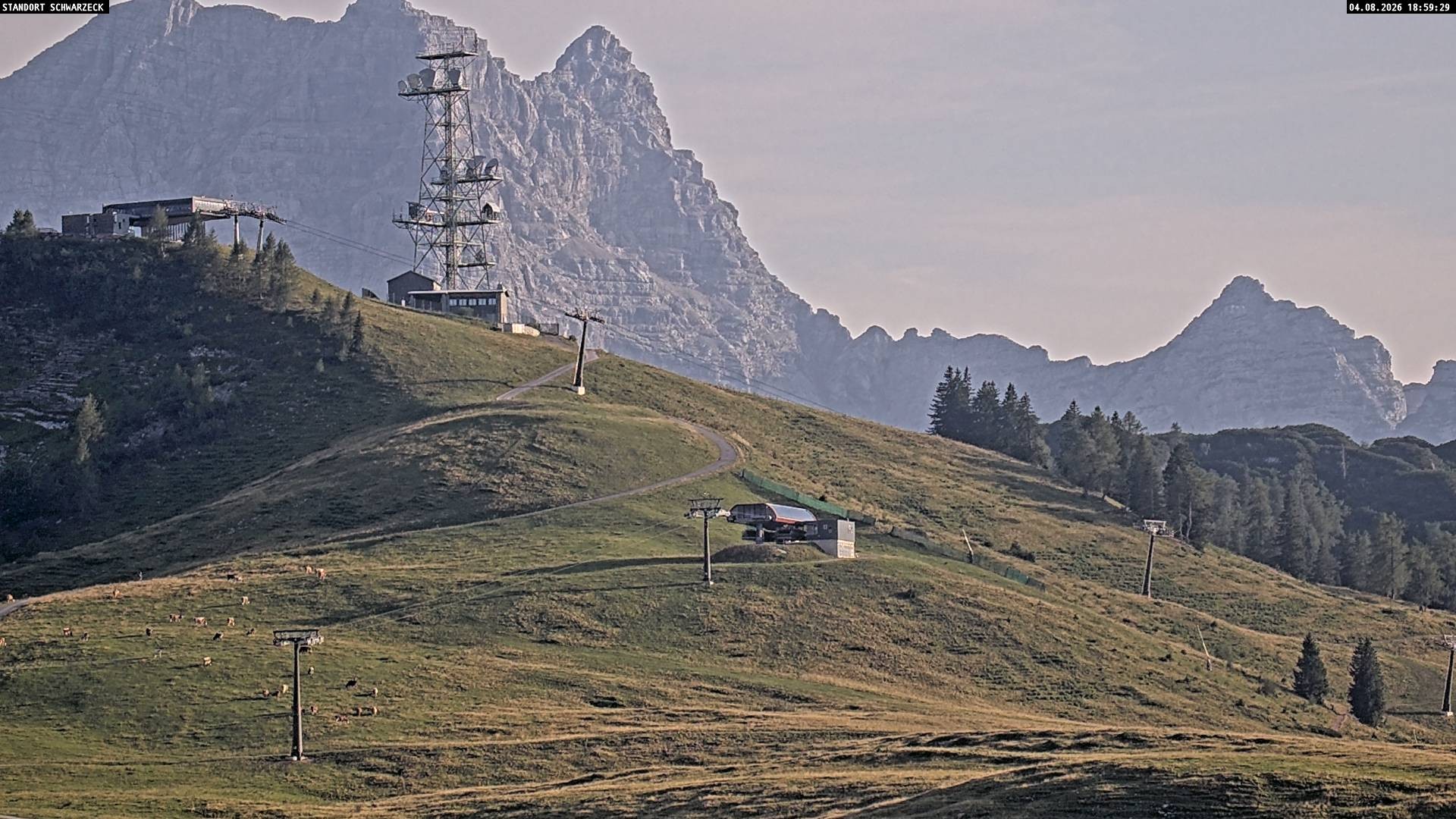 Archiv Foto Webcam Loferer Alm: Schönbühelblick