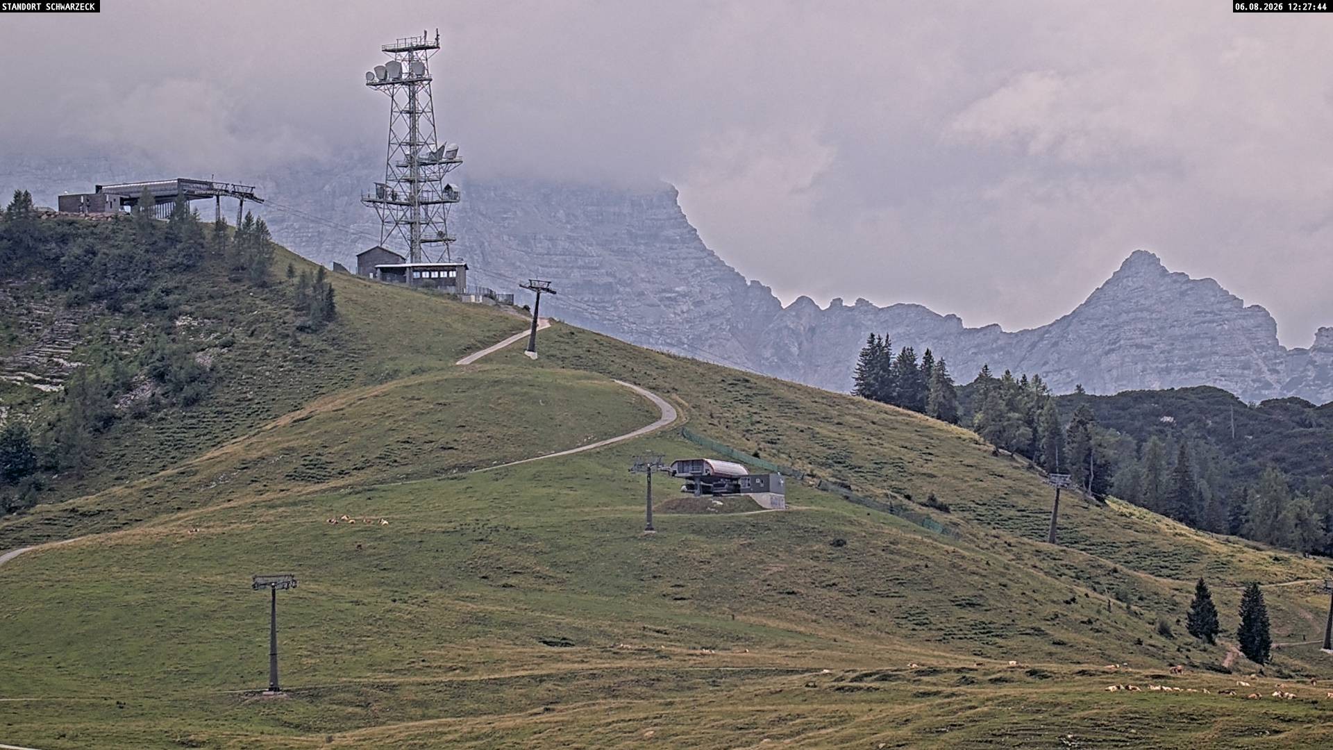 Archiv Foto Webcam Loferer Alm: Schönbühelblick