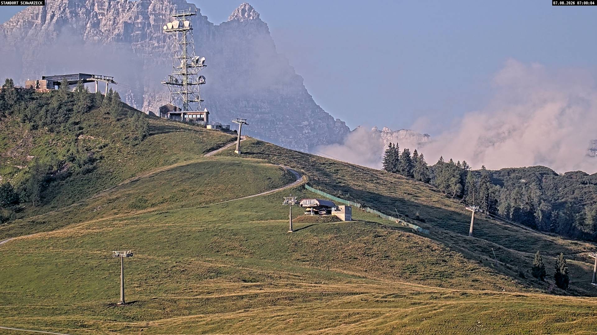 Archiv Foto Webcam Loferer Alm: Schönbühelblick