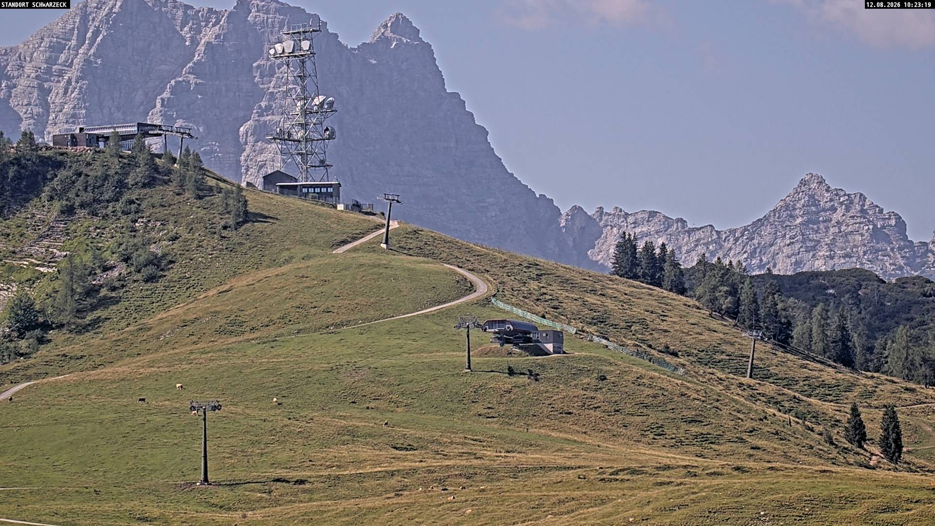 Archiv Foto Webcam Loferer Alm: Schönbühelblick