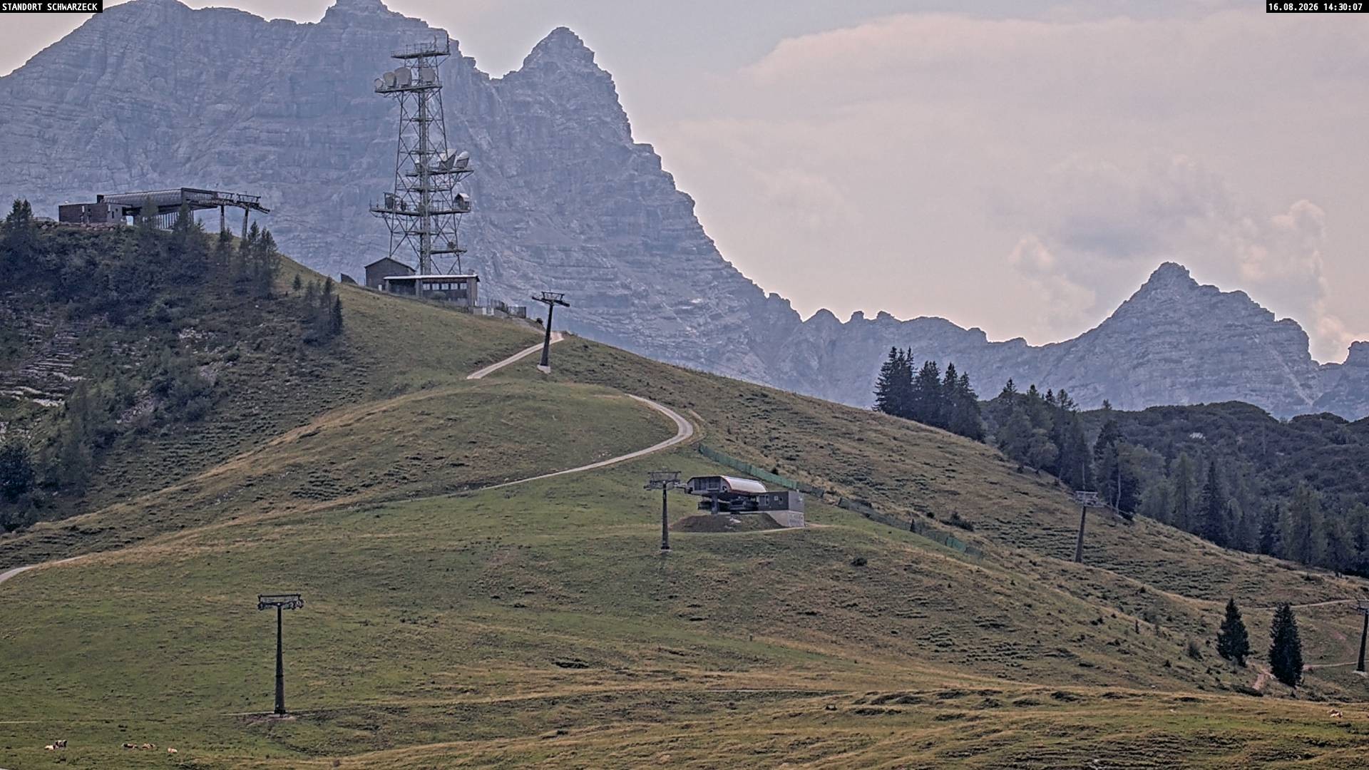 Archiv Foto Webcam Loferer Alm: Schönbühelblick