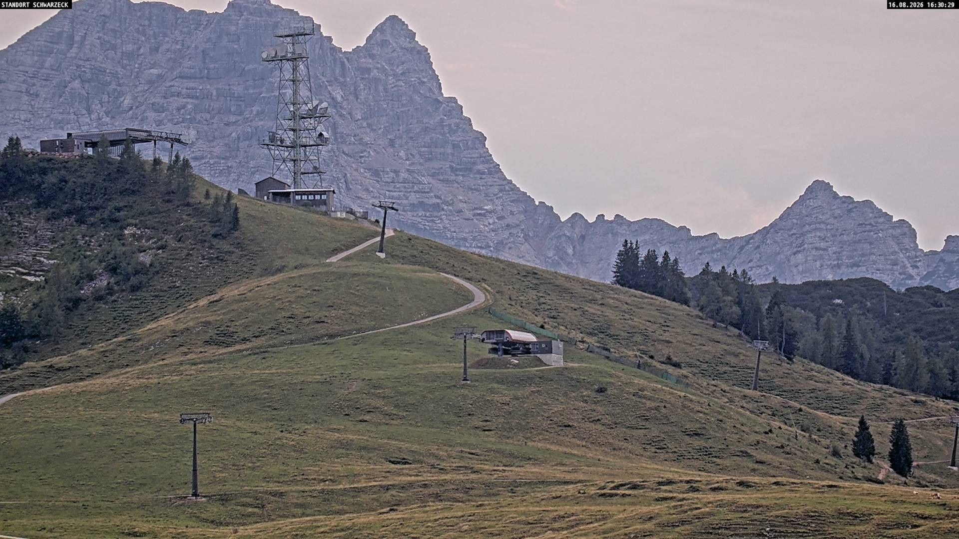 Archiv Foto Webcam Loferer Alm: Schönbühelblick