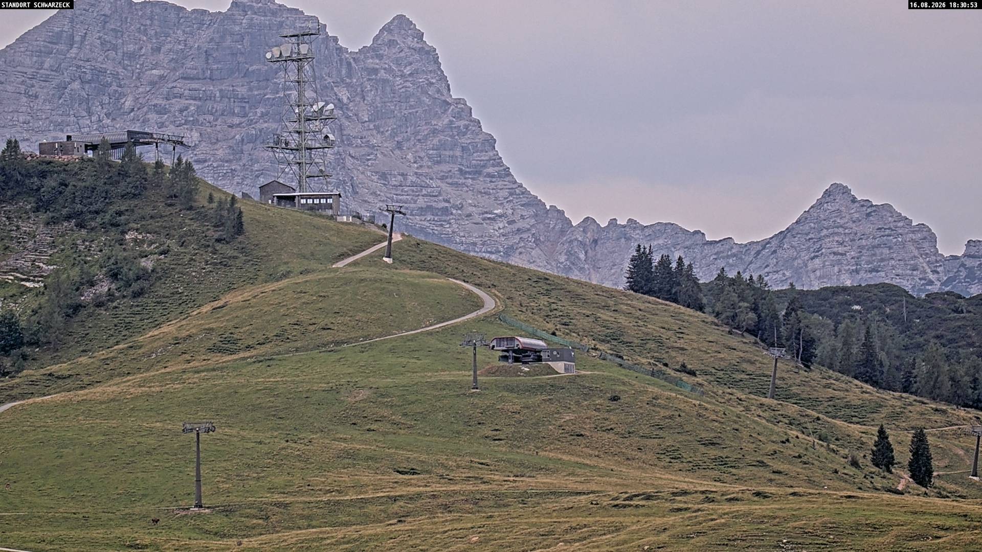 Archiv Foto Webcam Loferer Alm: Schönbühelblick