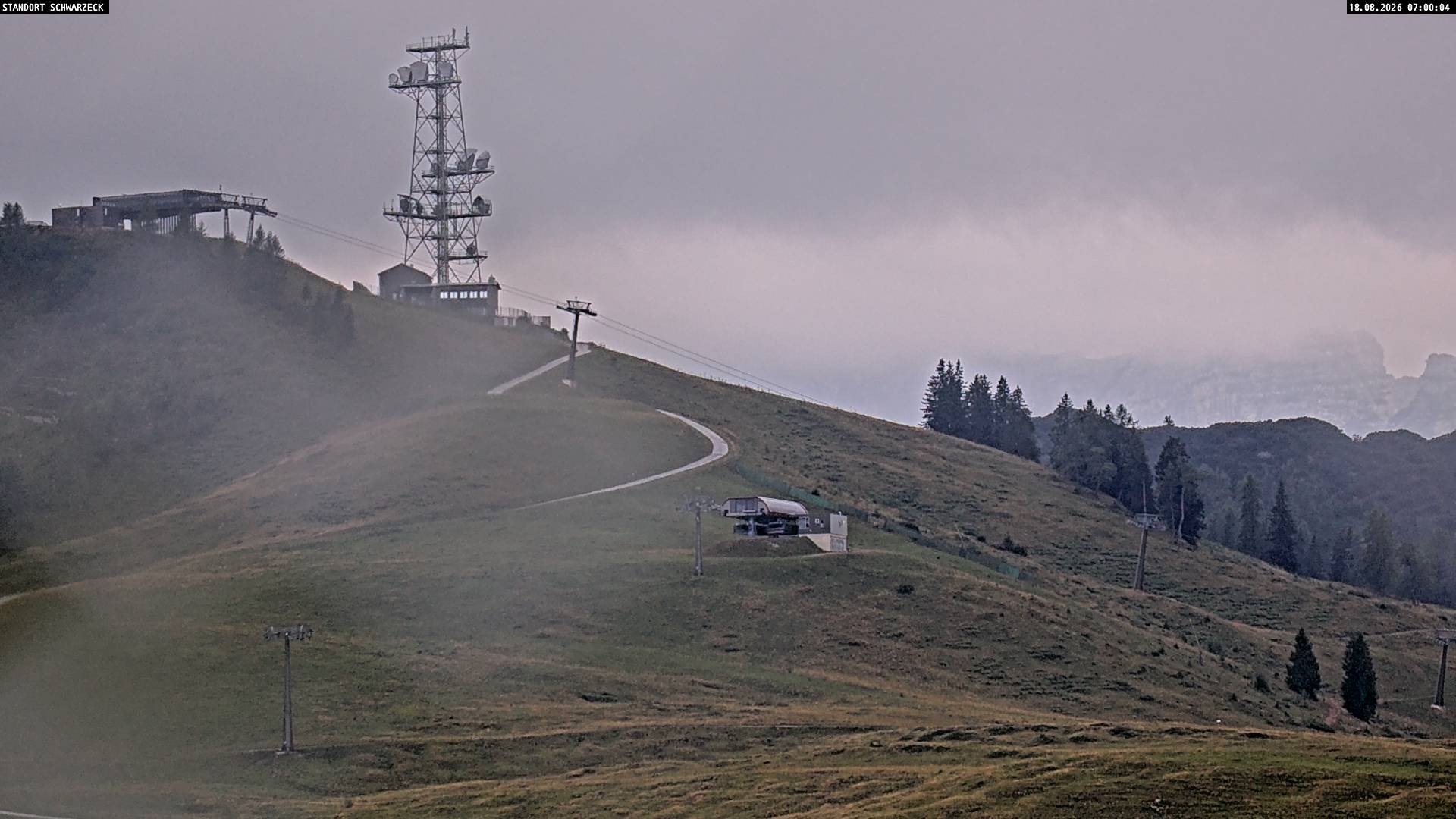 Archiv Foto Webcam Loferer Alm: Schönbühelblick