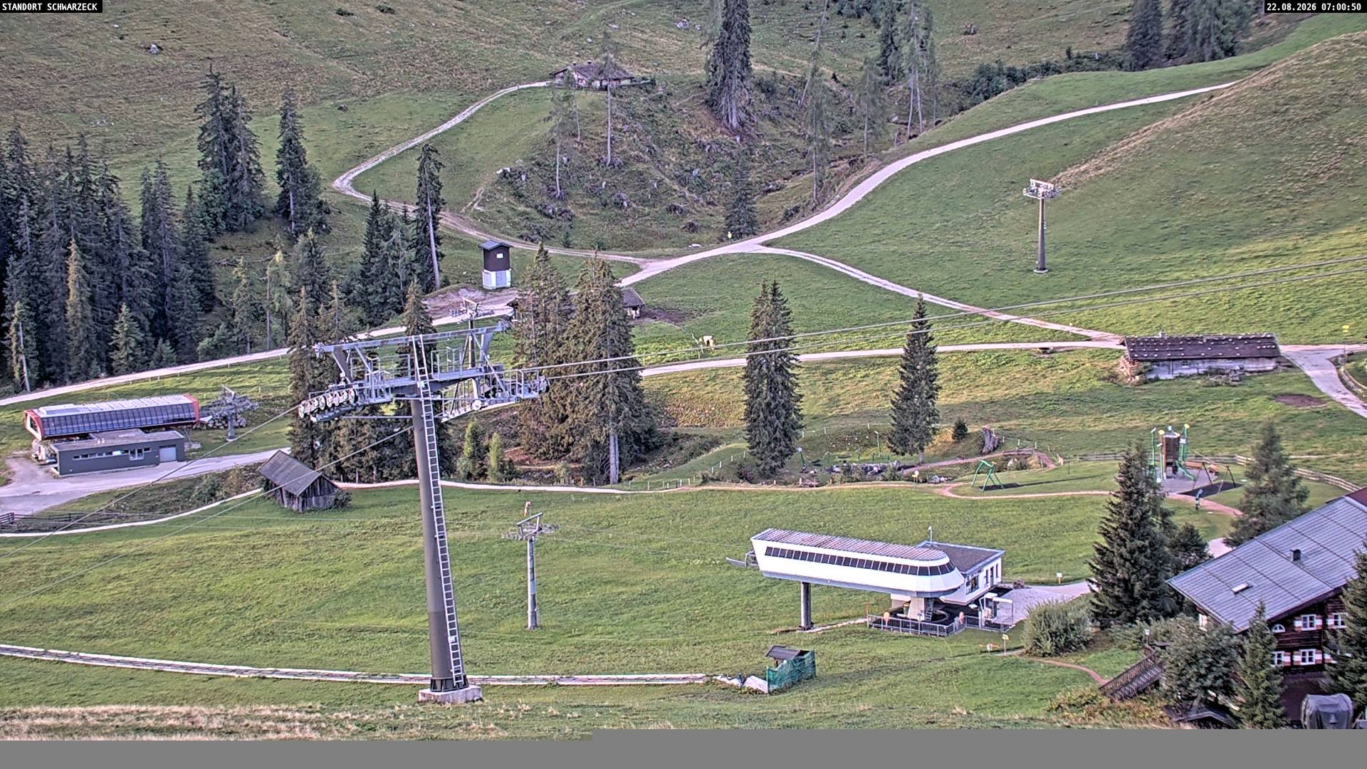 Archiv Foto Webcam Loferer Alm: Schönbühelblick