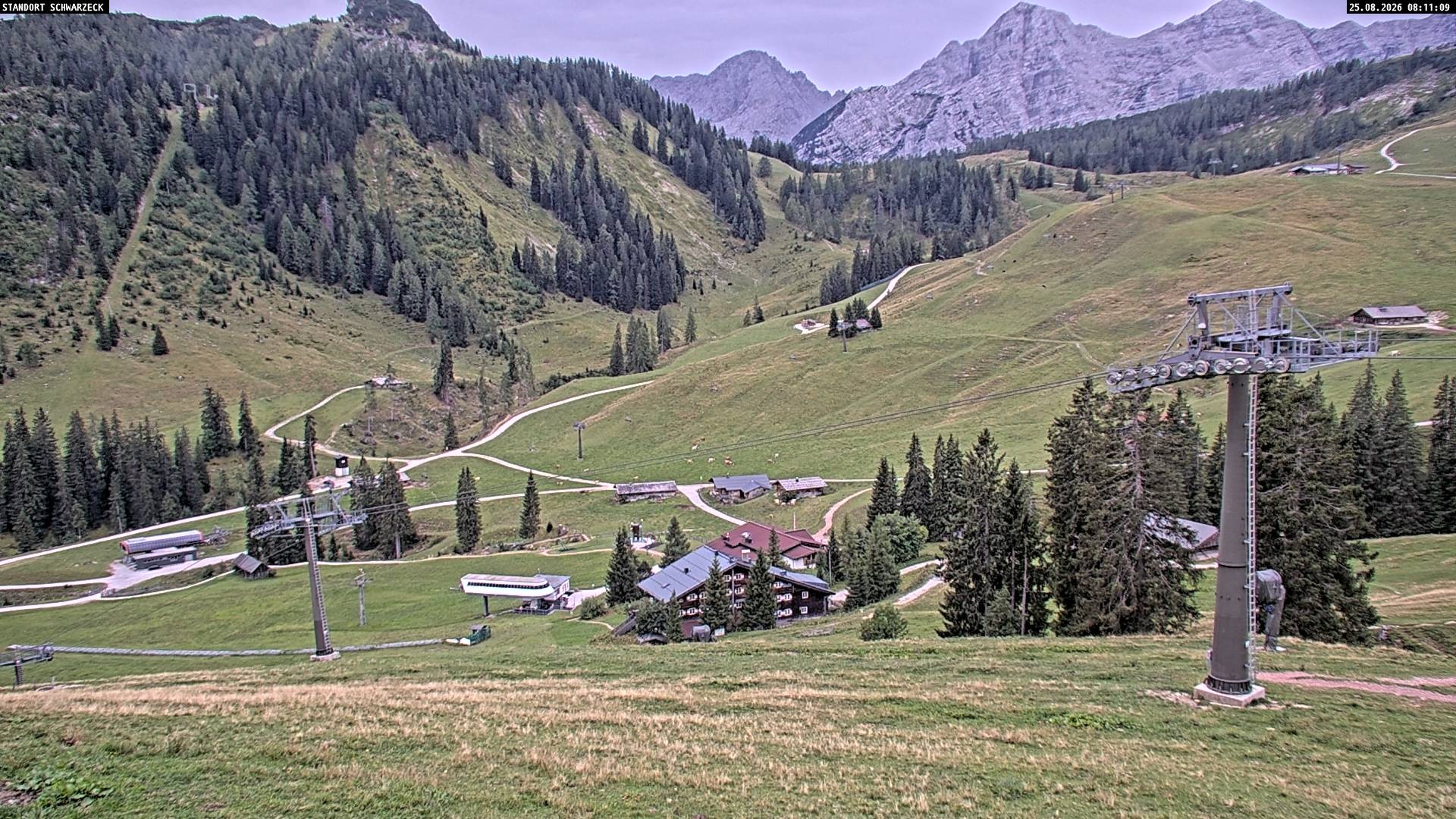 Archiv Foto Webcam Loferer Alm: Schönbühelblick