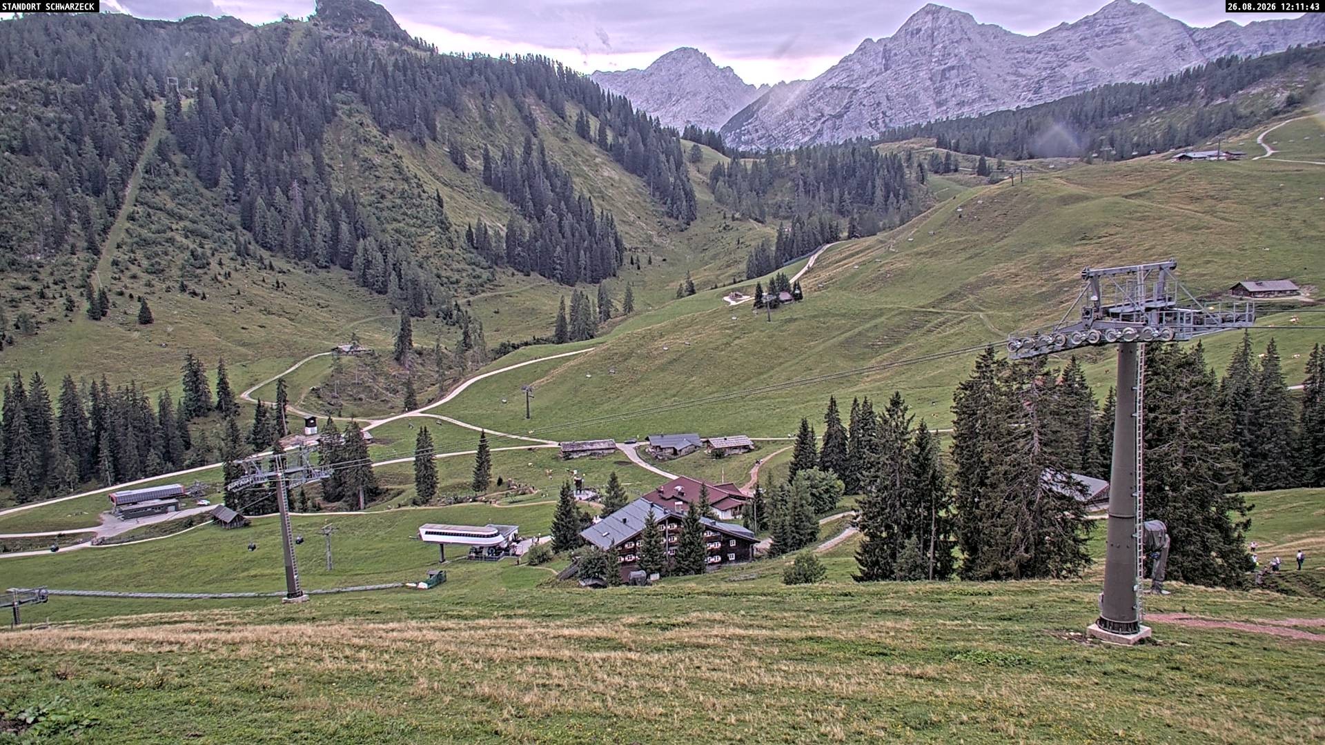 Archiv Foto Webcam Loferer Alm: Schönbühelblick