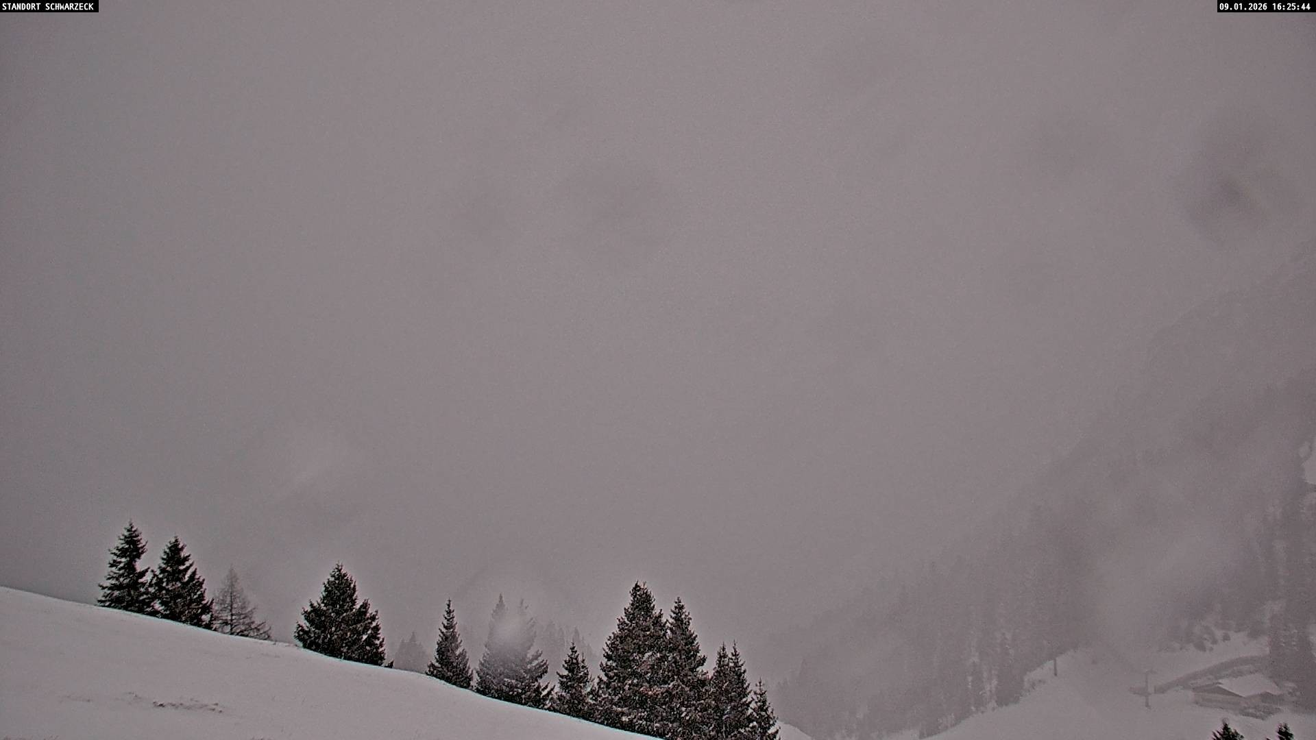 Archiv Foto Webcam Blick von Lofer auf die Berchtesgadener Alpen