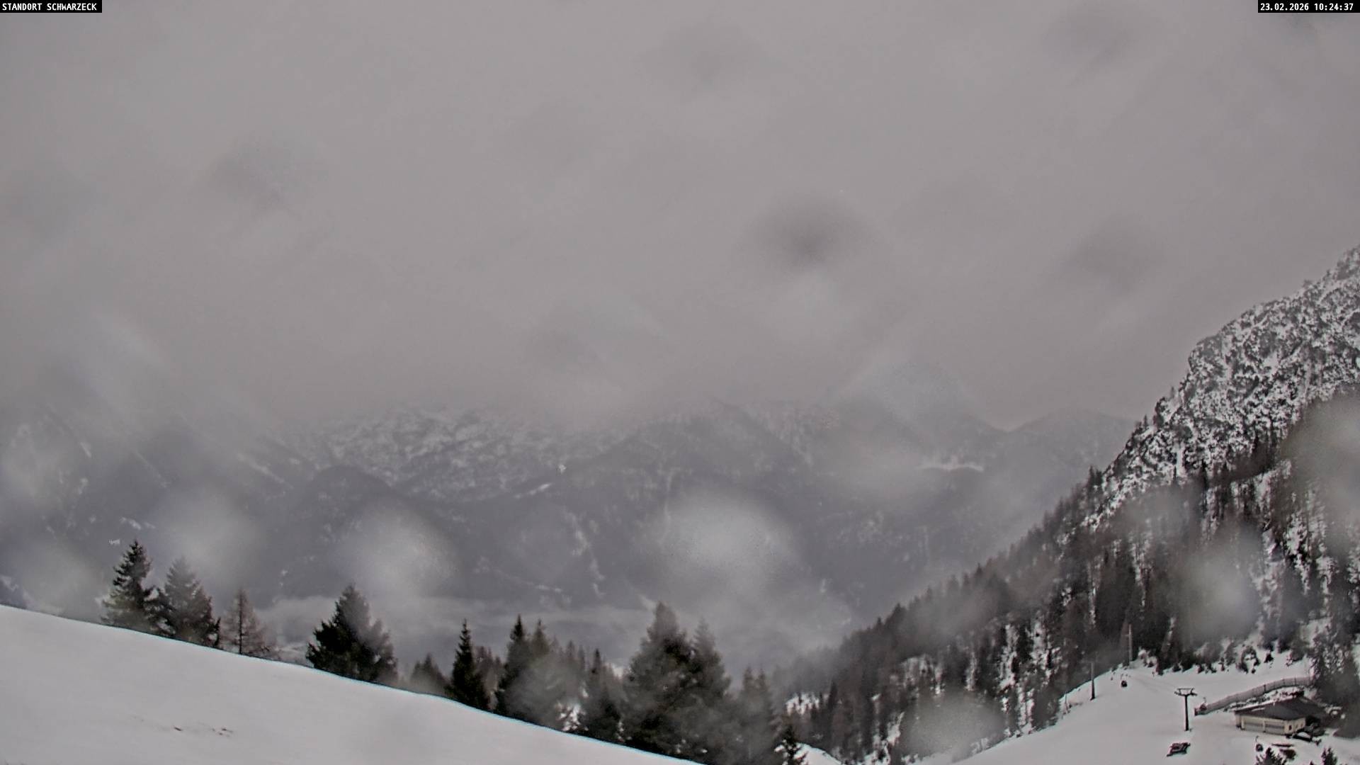 Archiv Foto Webcam Blick von Lofer auf die Berchtesgadener Alpen
