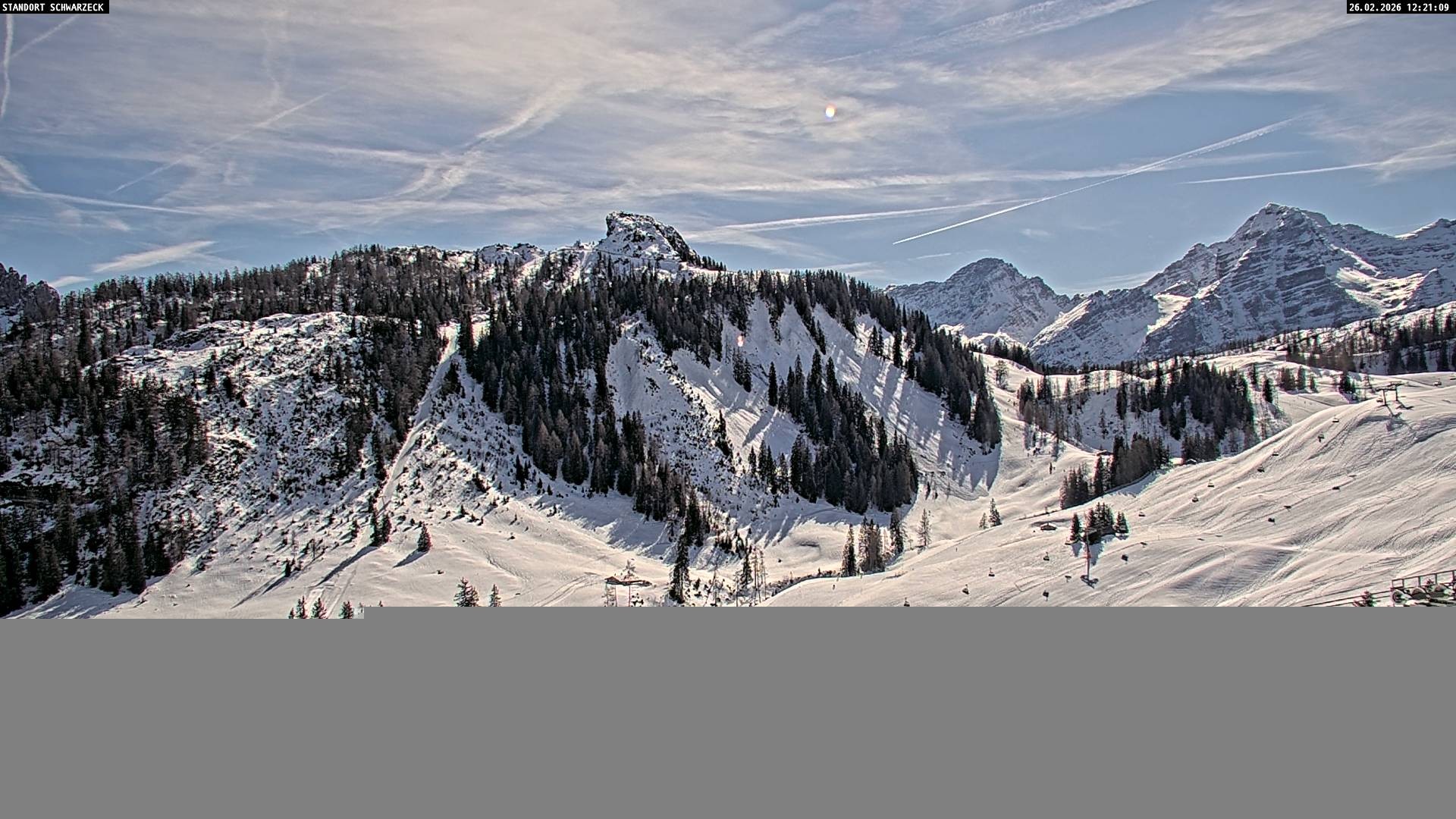 Archived image Webcam Alps of Berchtesgaden from Lofer, Tyrol