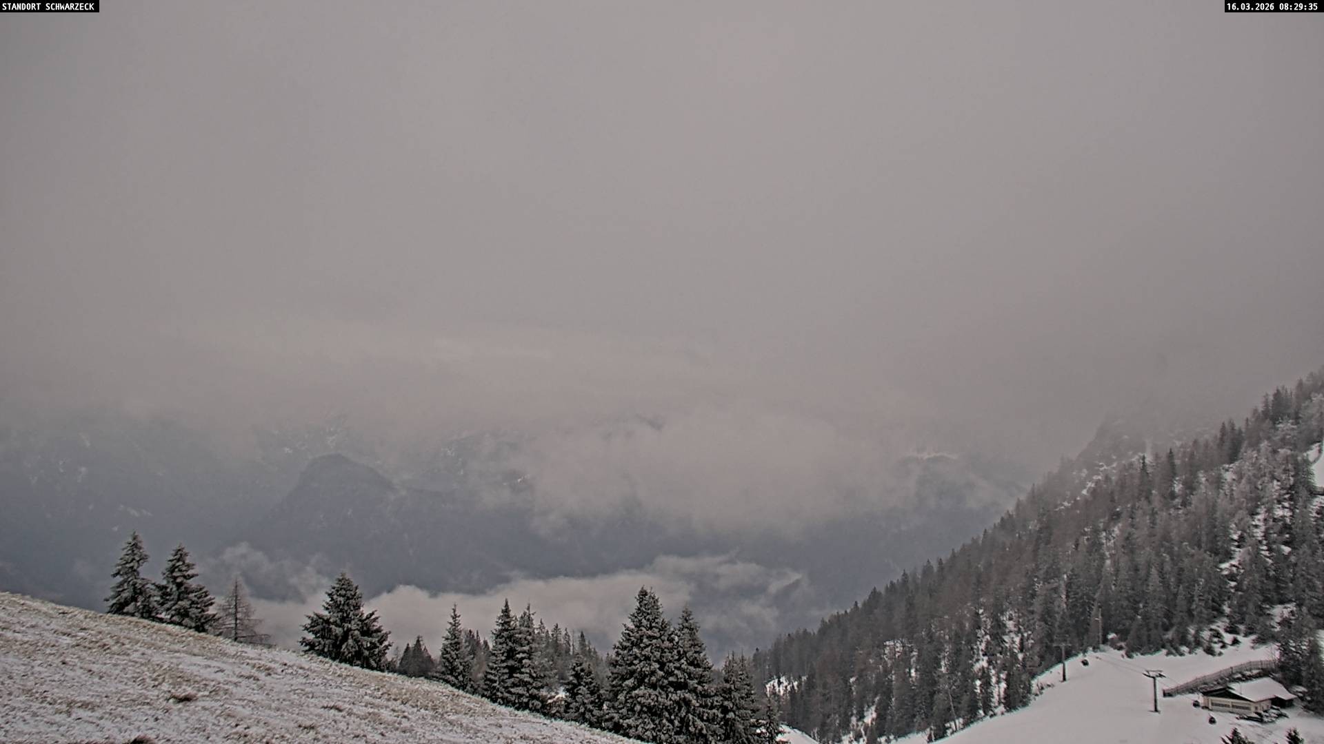 Archived image Webcam Alps of Berchtesgaden from Lofer, Tyrol