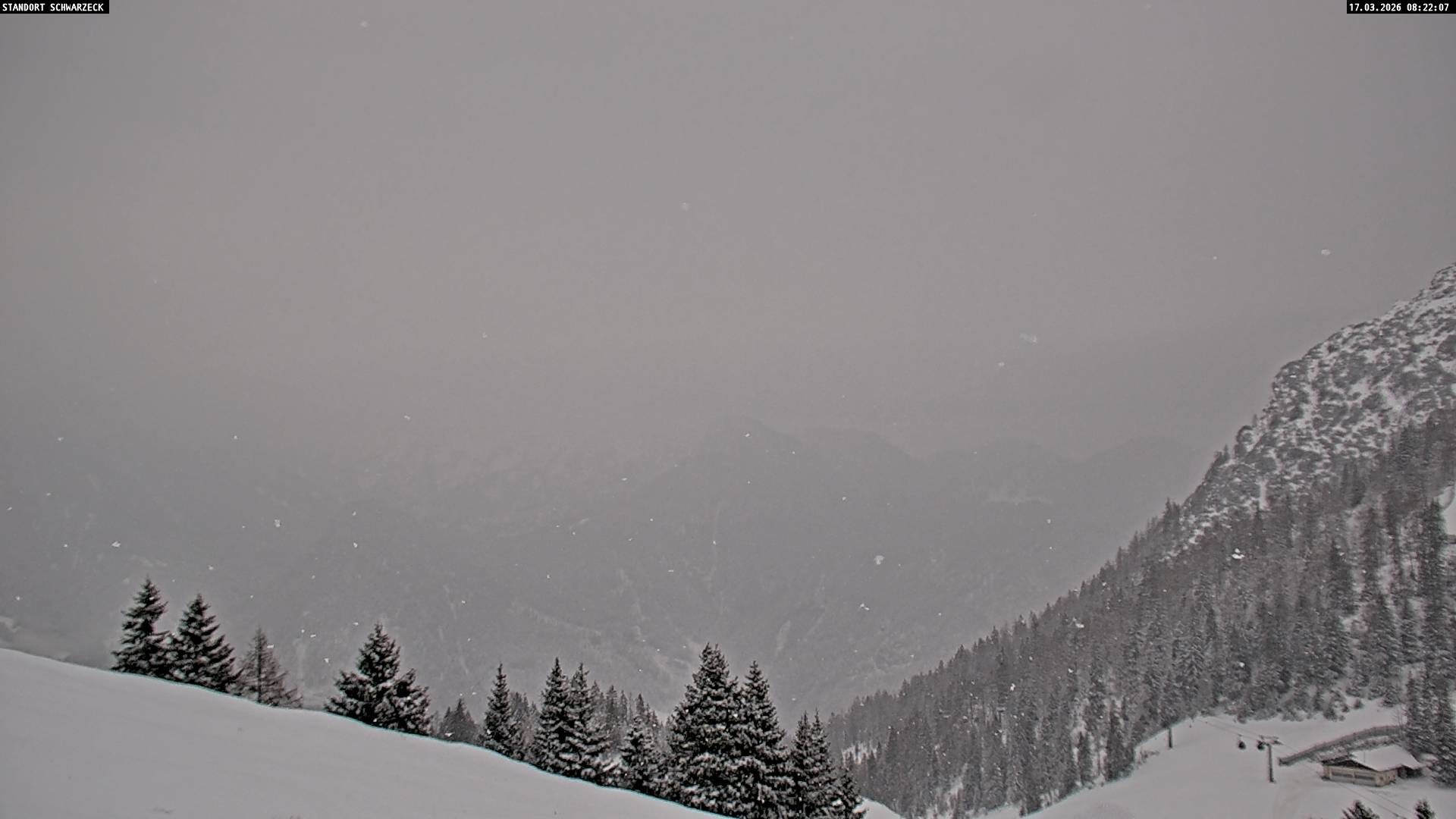 Archiv Foto Webcam Blick von Lofer auf die Berchtesgadener Alpen