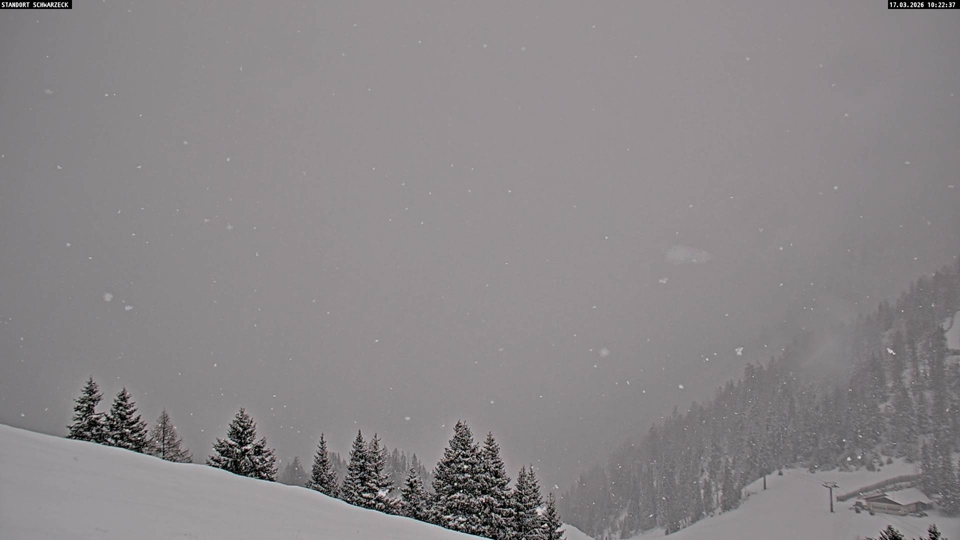 Archiv Foto Webcam Blick von Lofer auf die Berchtesgadener Alpen