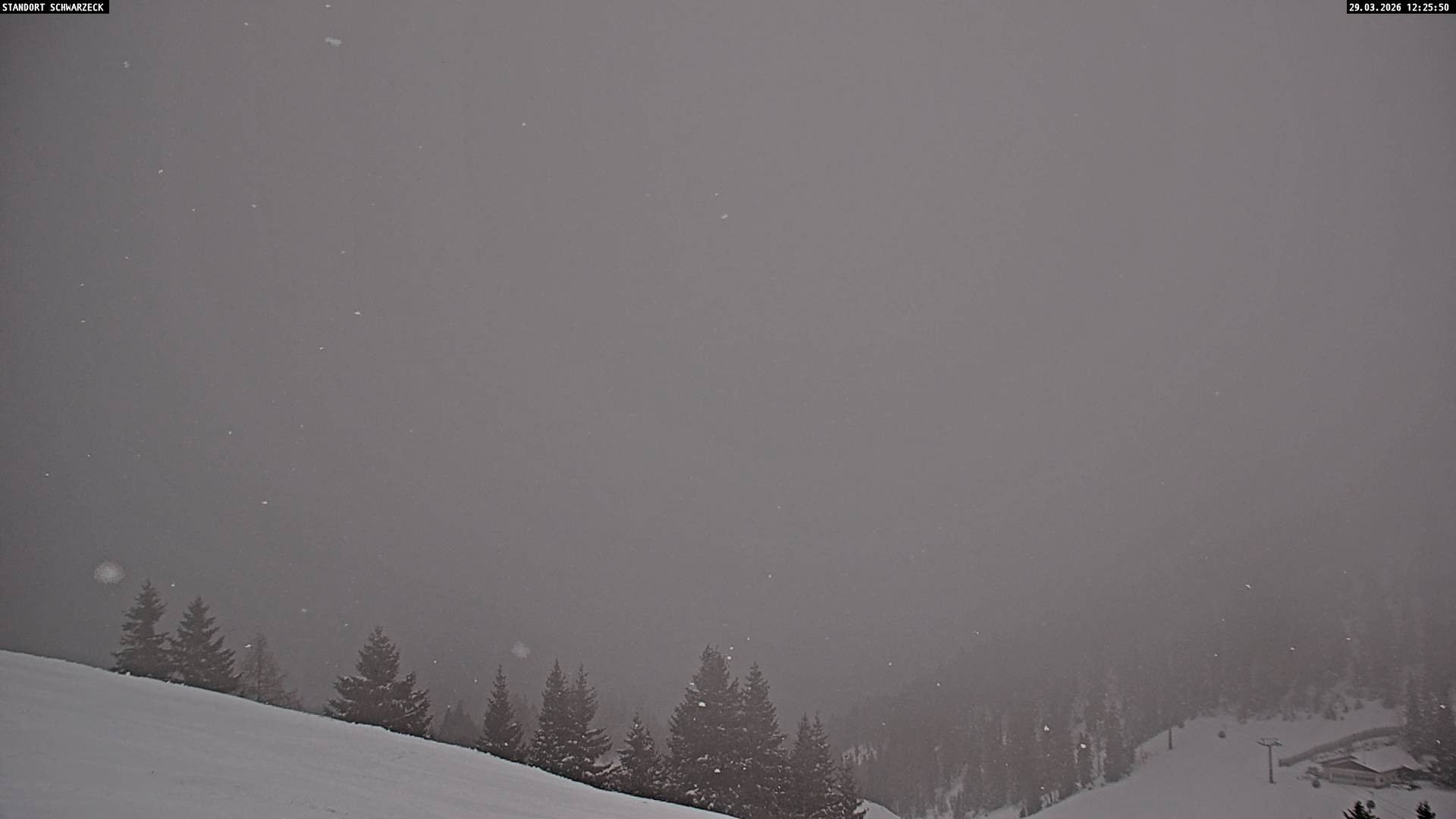 Archiv Foto Webcam Blick von Lofer auf die Berchtesgadener Alpen